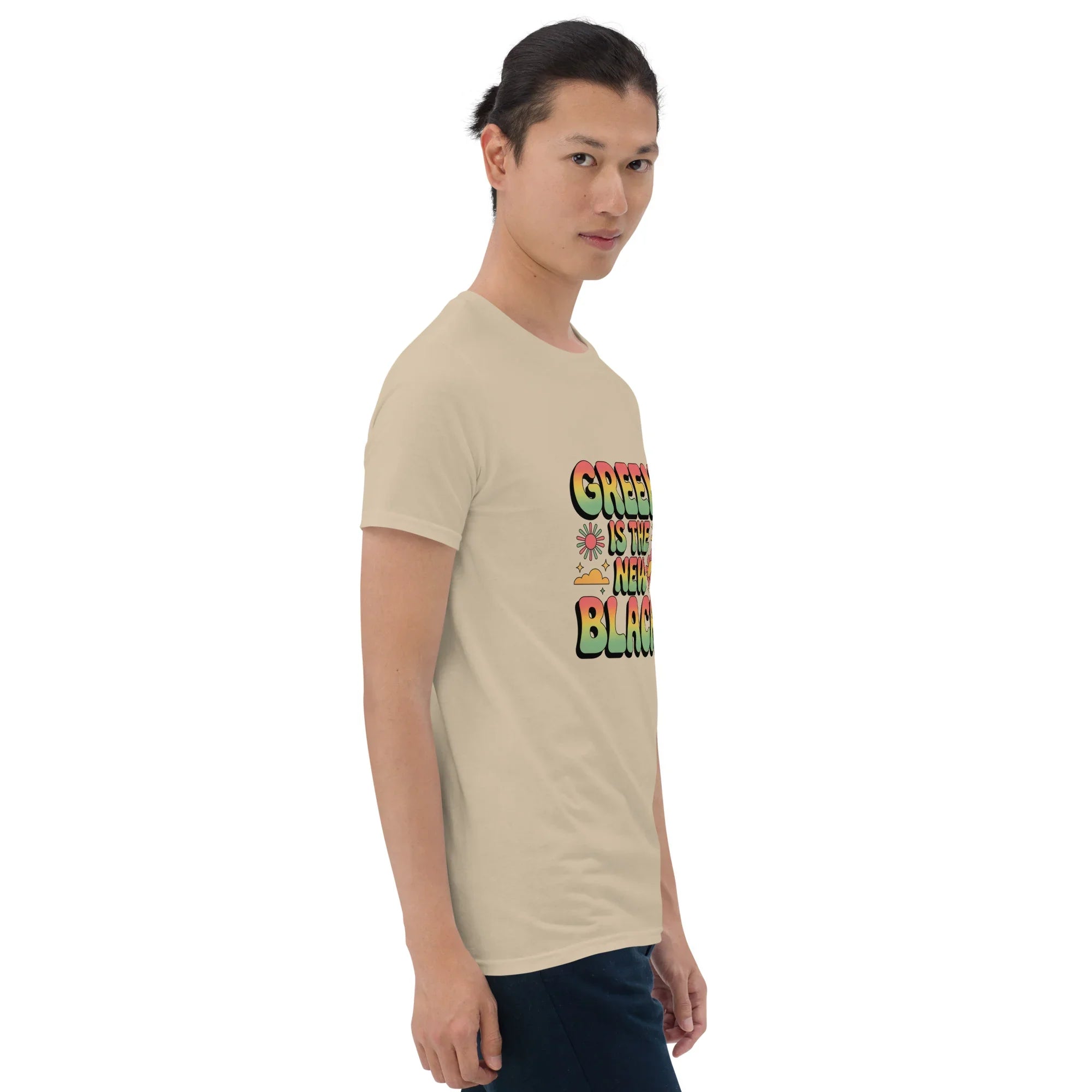 Retro Plant T-Shirt – Green Is the New Black Graphic Tee - RaZits