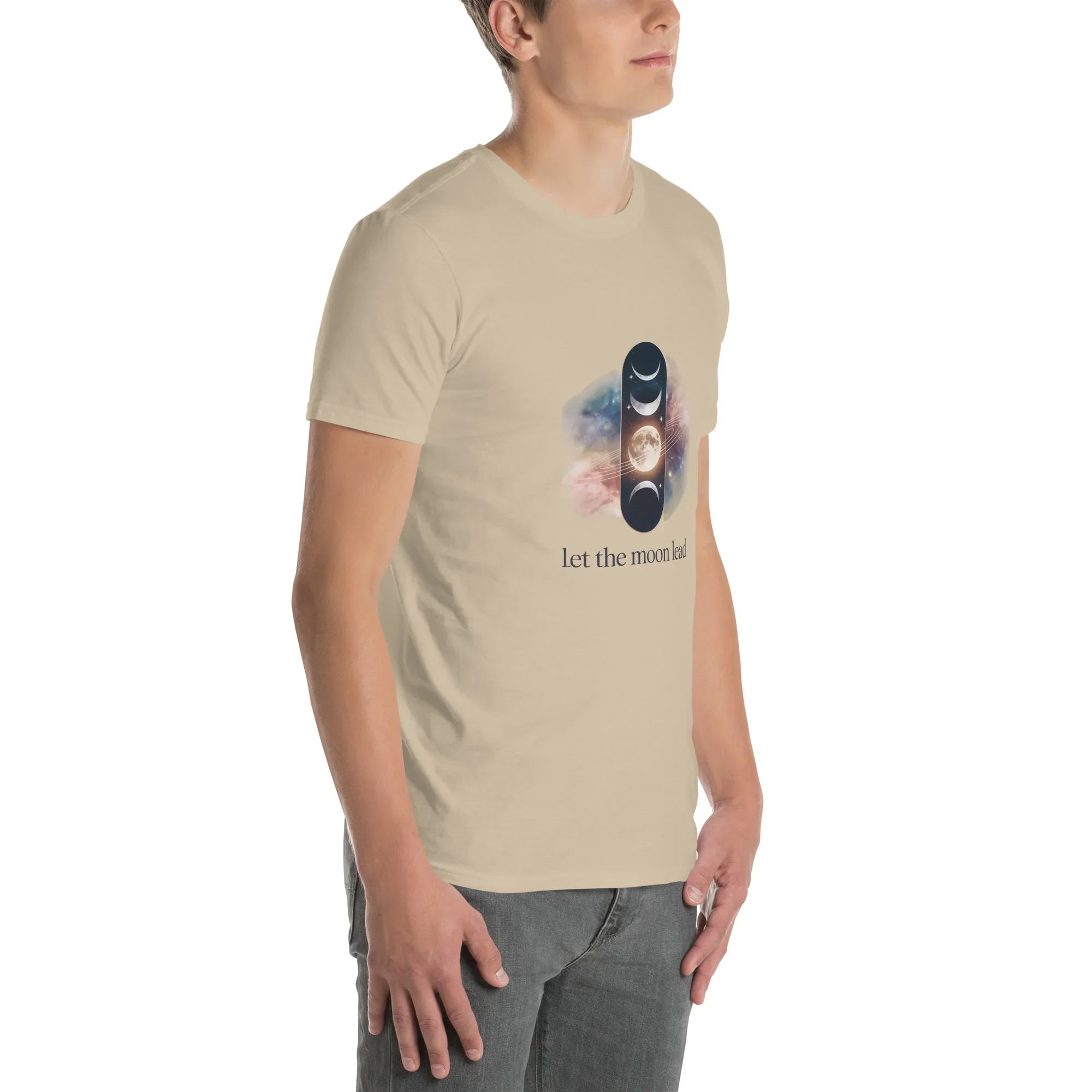 Let the Moon Lead T-Shirt – Phases & Saturn Design - RaZits