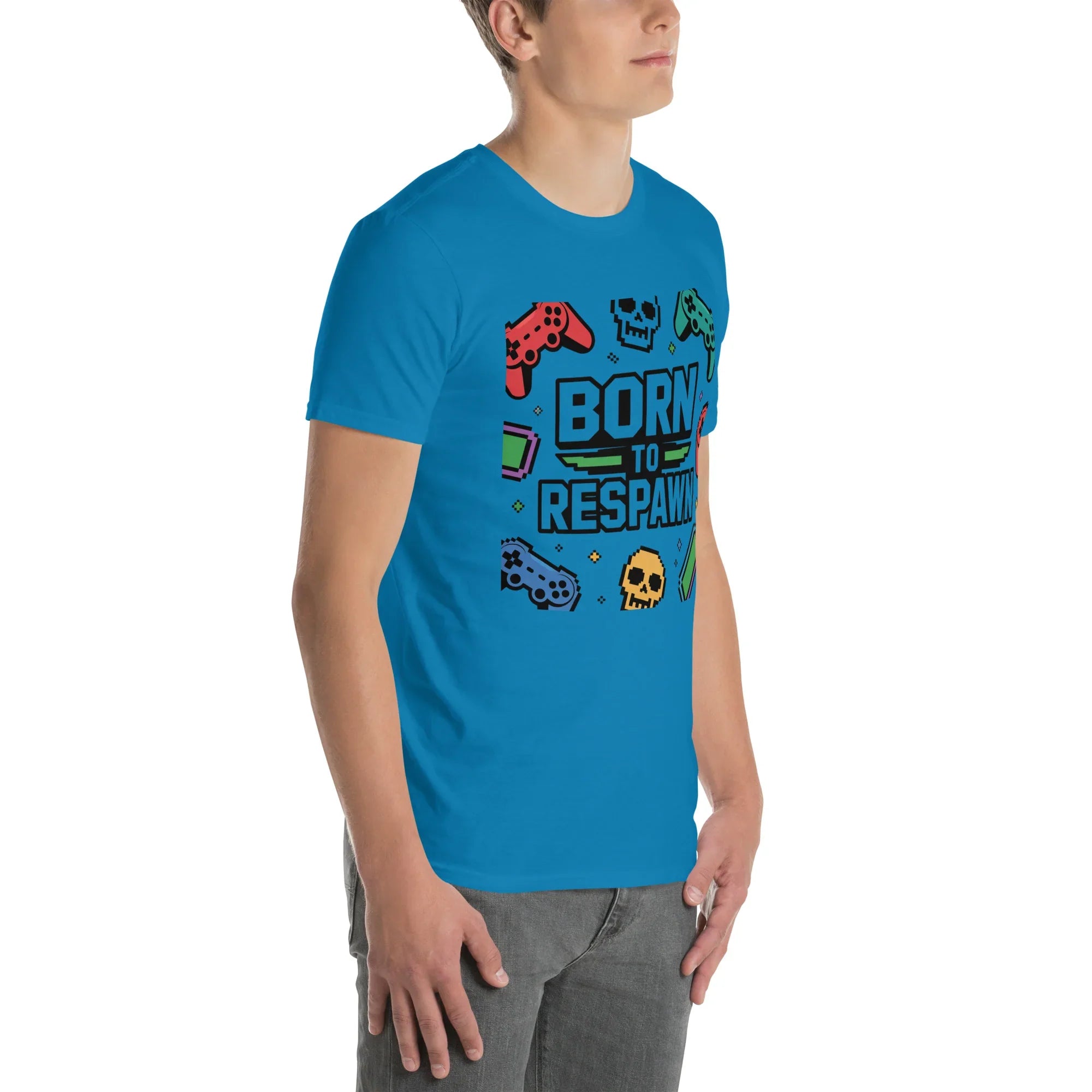 Born to Respawn Shirt – Retro Gamer Comeback Tee - RaZits