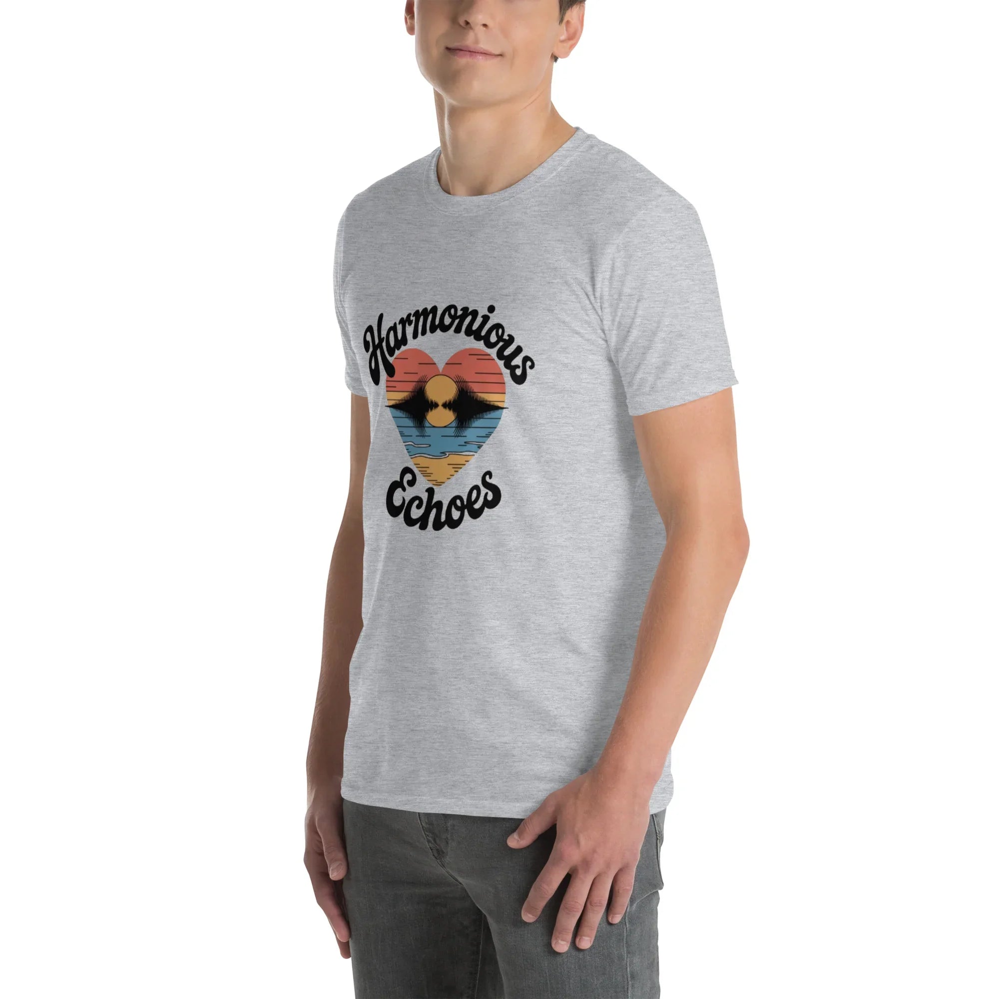 Harmonious Echoes Waveform Tee - RaZits