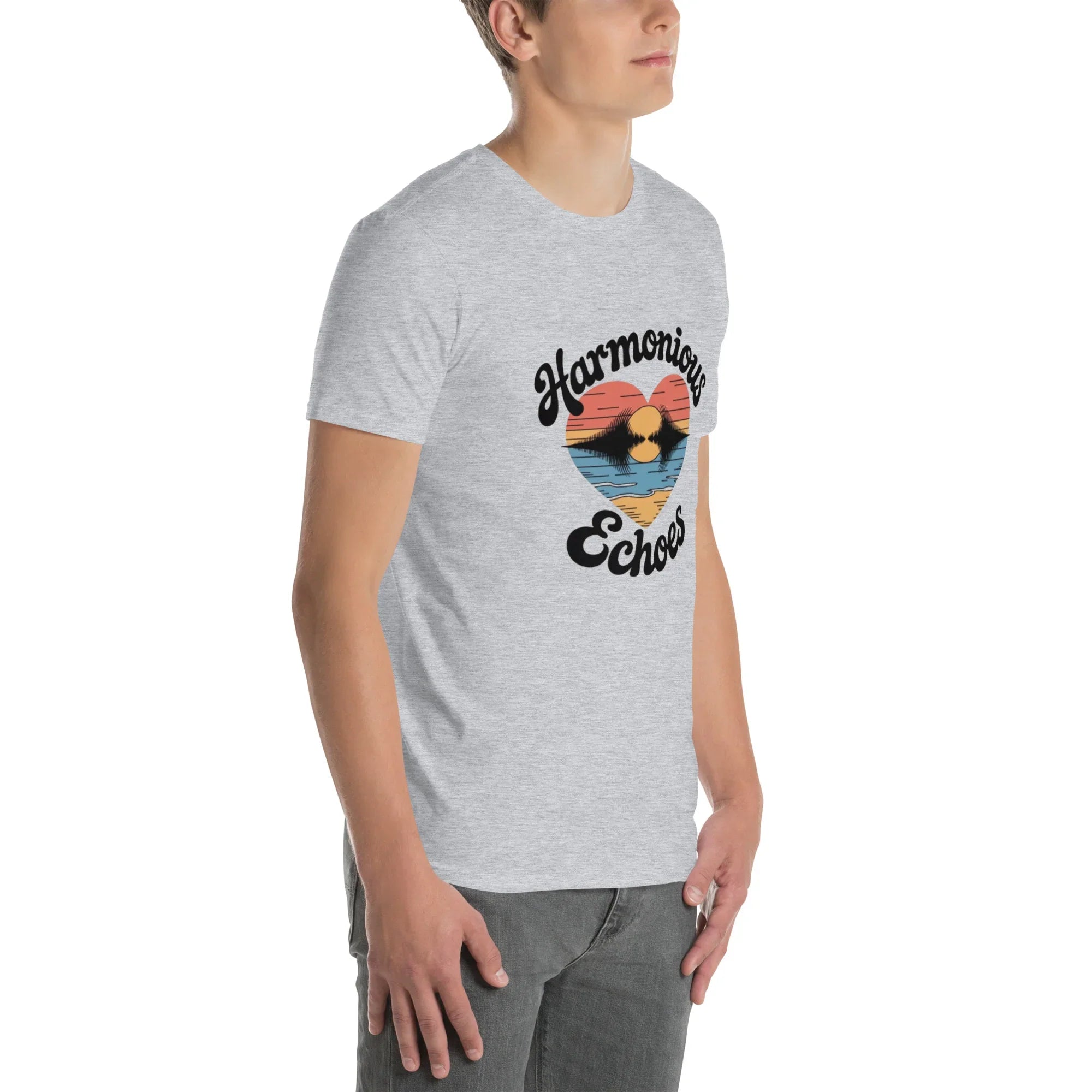 Harmonious Echoes Waveform Tee - RaZits