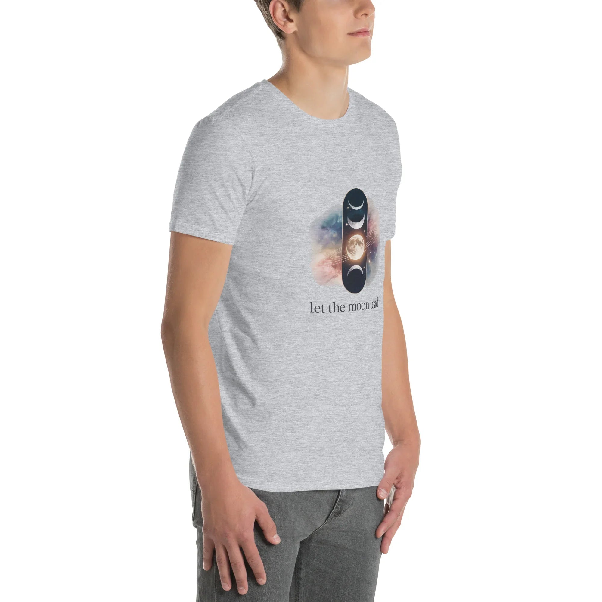Let the Moon Lead T-Shirt – Phases & Saturn Design - RaZits