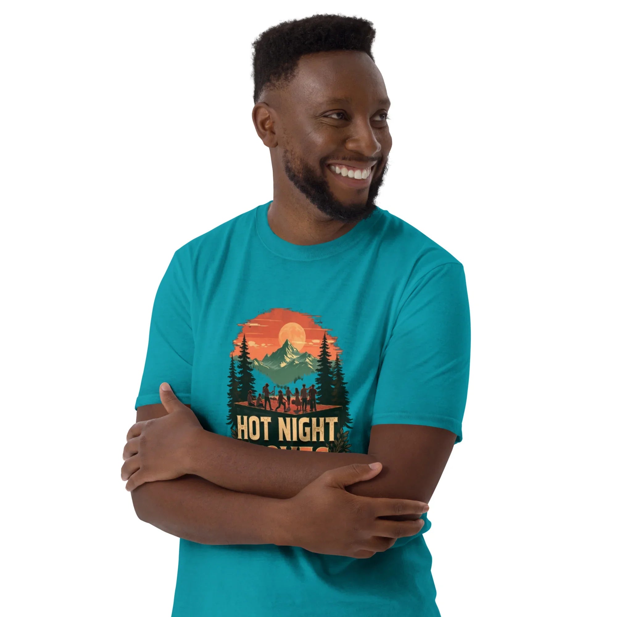 Hot Night Moves Sunset Dance Tee - RaZits