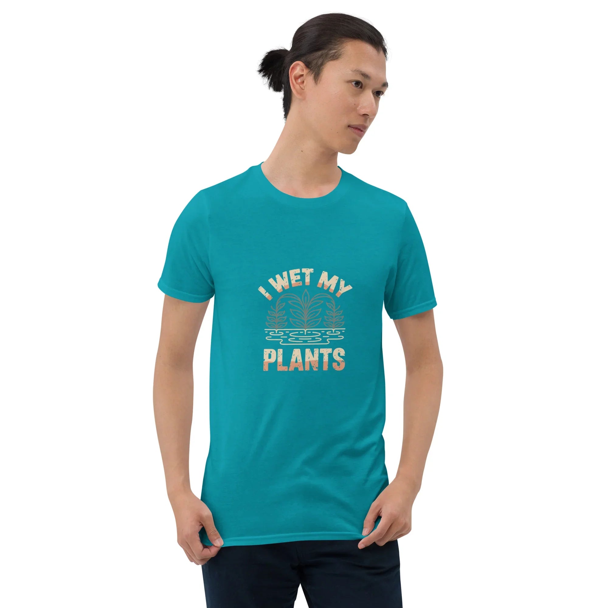 Funny Plant T-Shirt – I Wet My Plants Pun Tee - RaZits