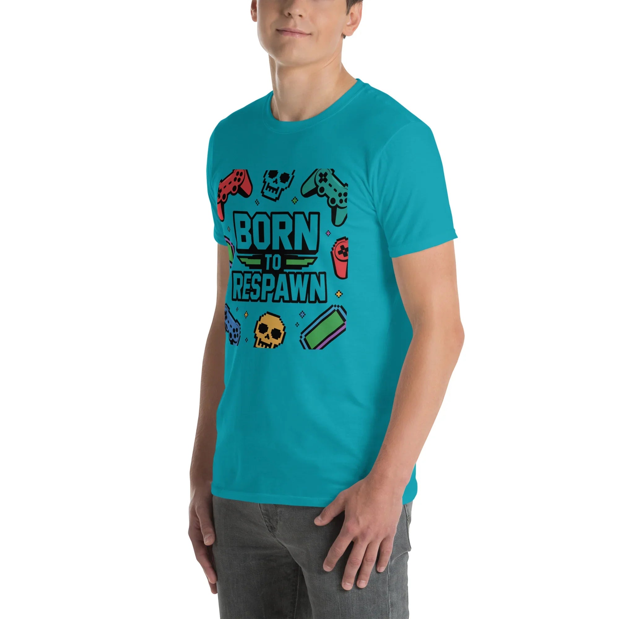 Born to Respawn Shirt – Retro Gamer Comeback Tee - RaZits