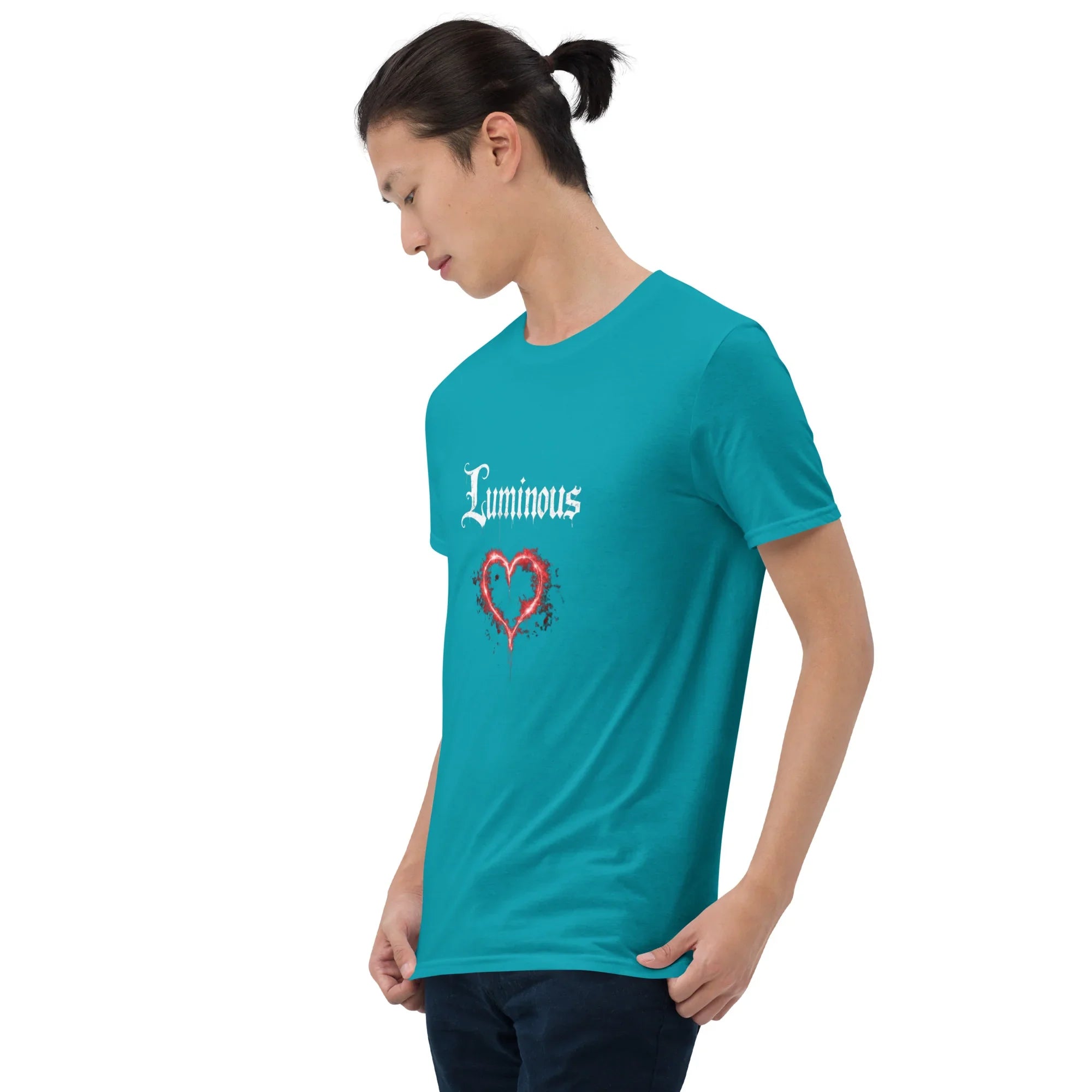 Luminous Lyrics Heart Glow Tee - RaZits