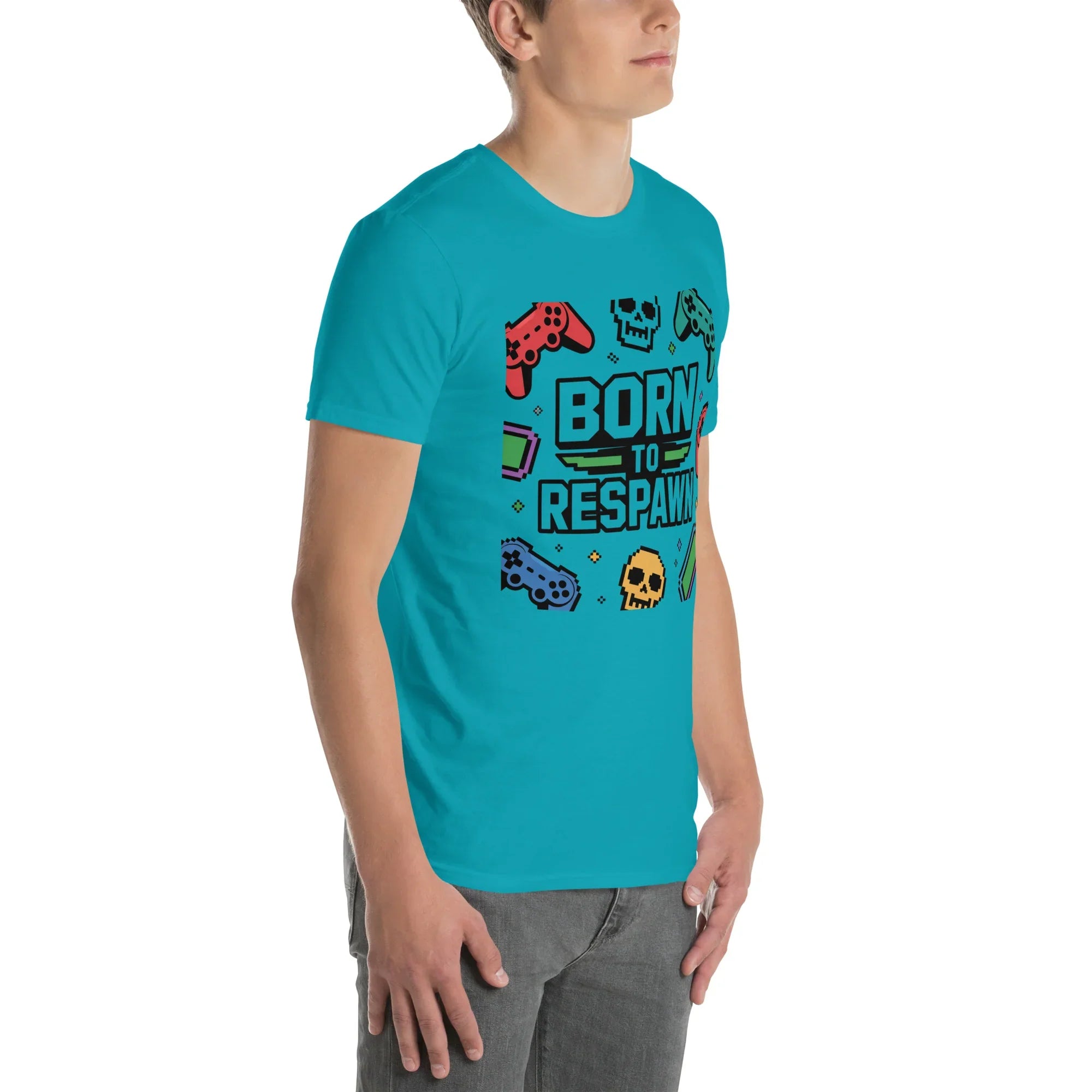 Born to Respawn Shirt – Retro Gamer Comeback Tee - RaZits