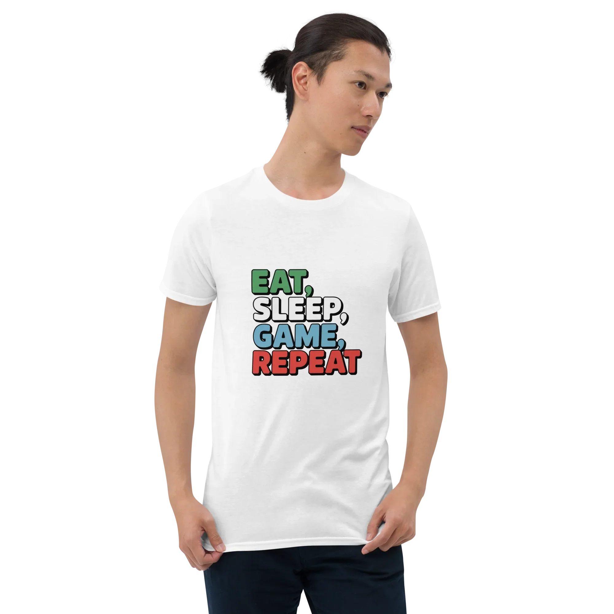 Eat Sleep Game Repeat Shirt – Gamer Lifestyle Tee - RaZits