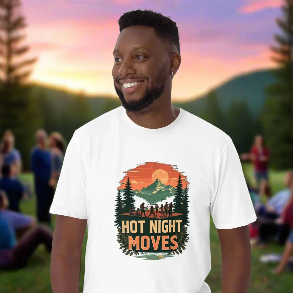 Hot Night Moves Sunset Dance Tee - RaZits
