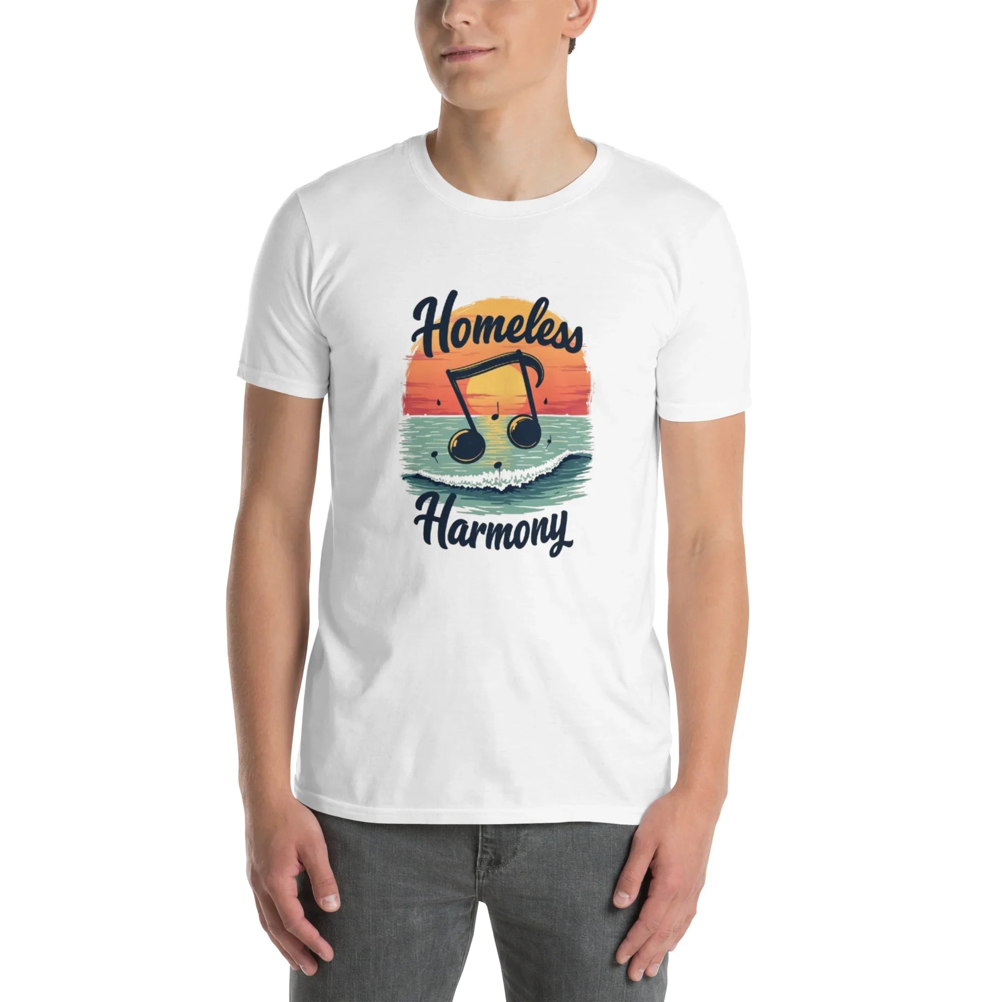 Homeless Harmony Sunset Music Tee - RaZits