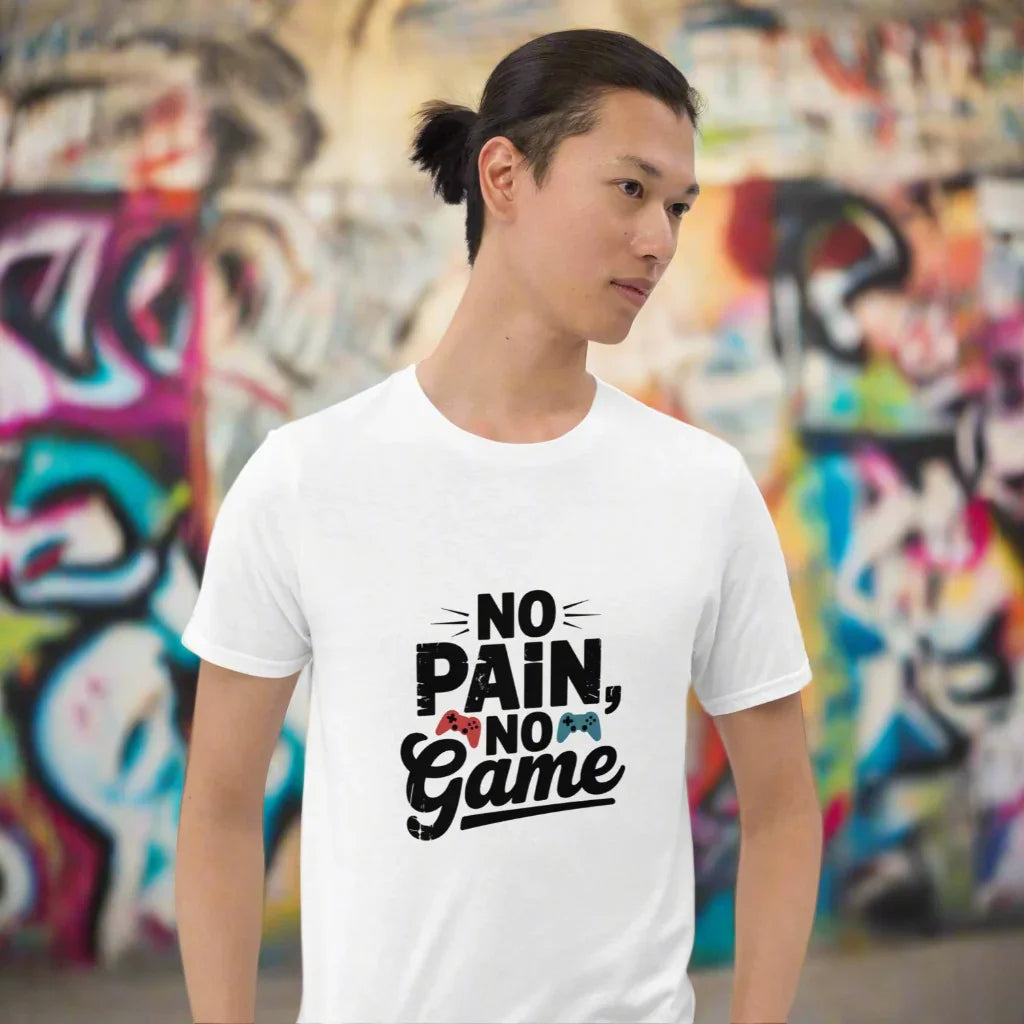 No Pain No Game Shirt – Motivational Gamer Tee - RaZits