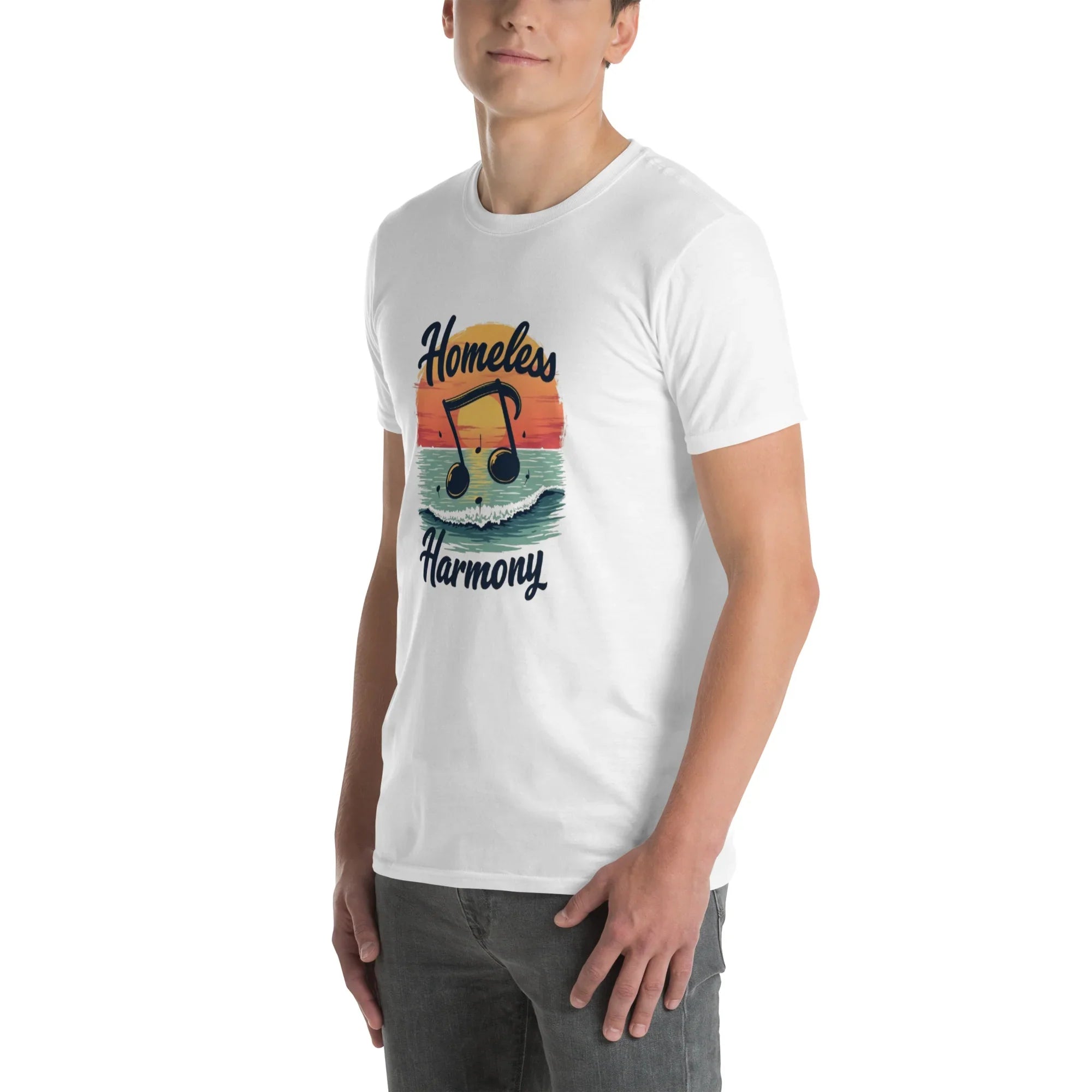Homeless Harmony Sunset Music Tee - RaZits
