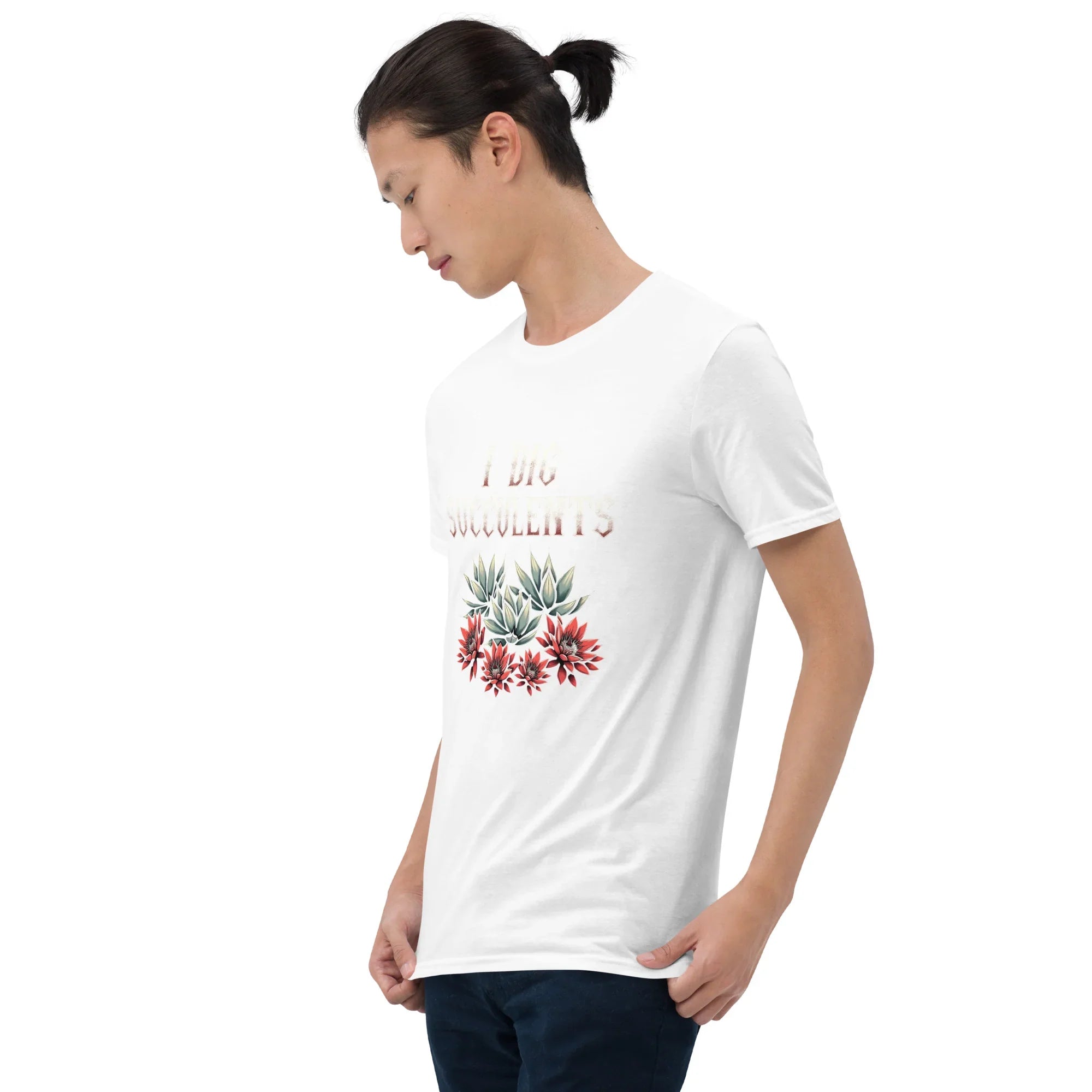 Succulent Lover T-Shirt – I Dig Succulents Graphic Tee - RaZits