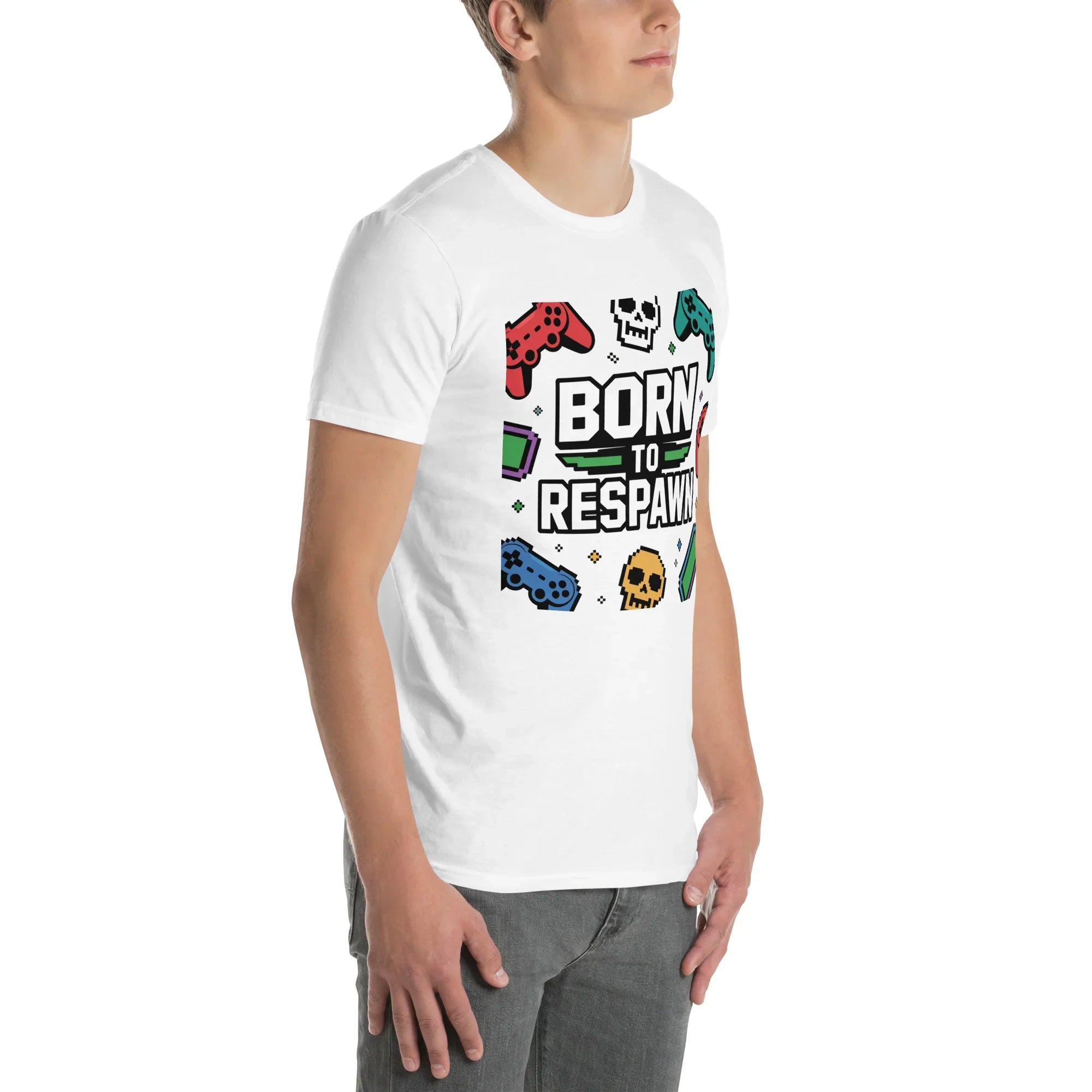 Born to Respawn Shirt – Retro Gamer Comeback Tee - RaZits