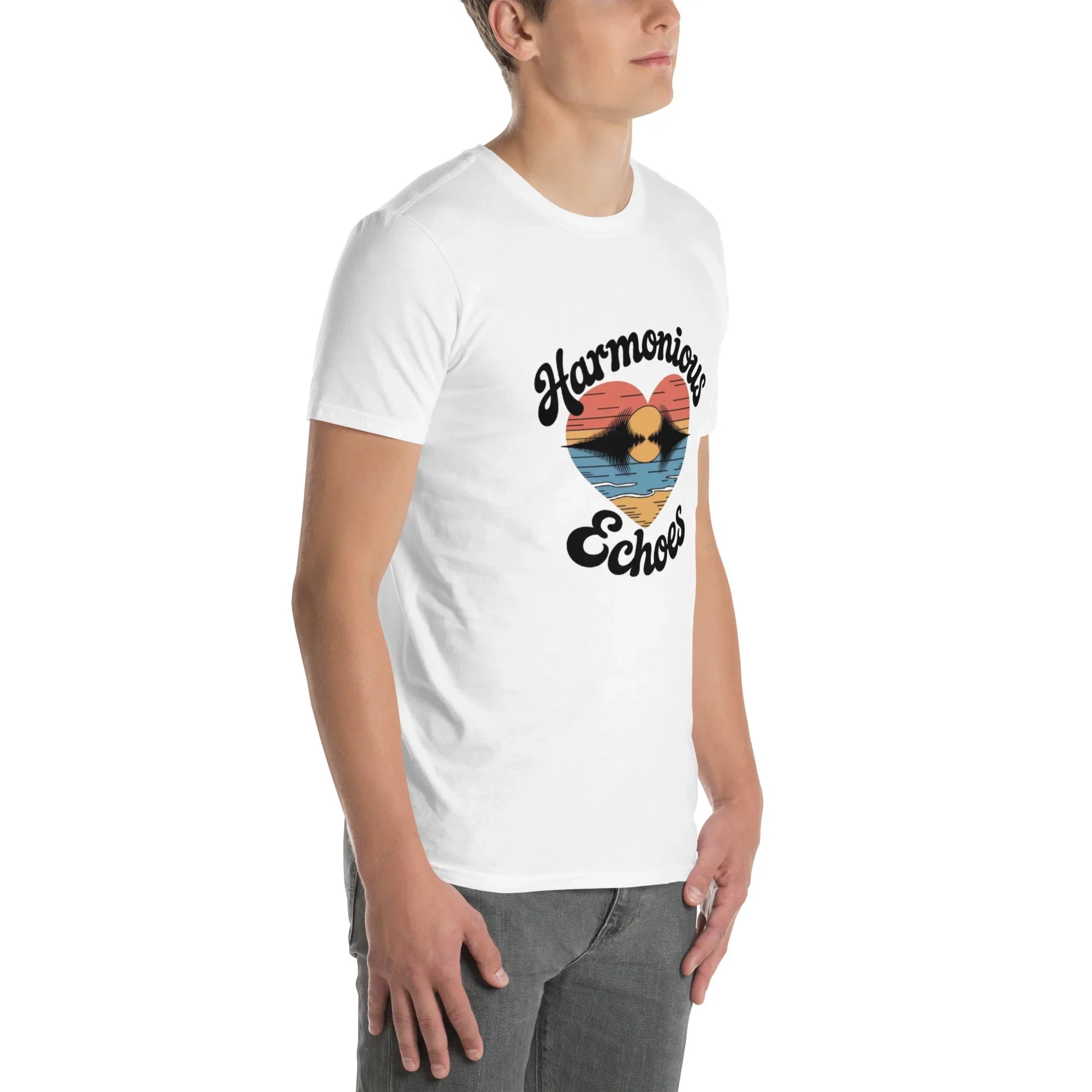 Harmonious Echoes Waveform Tee - RaZits