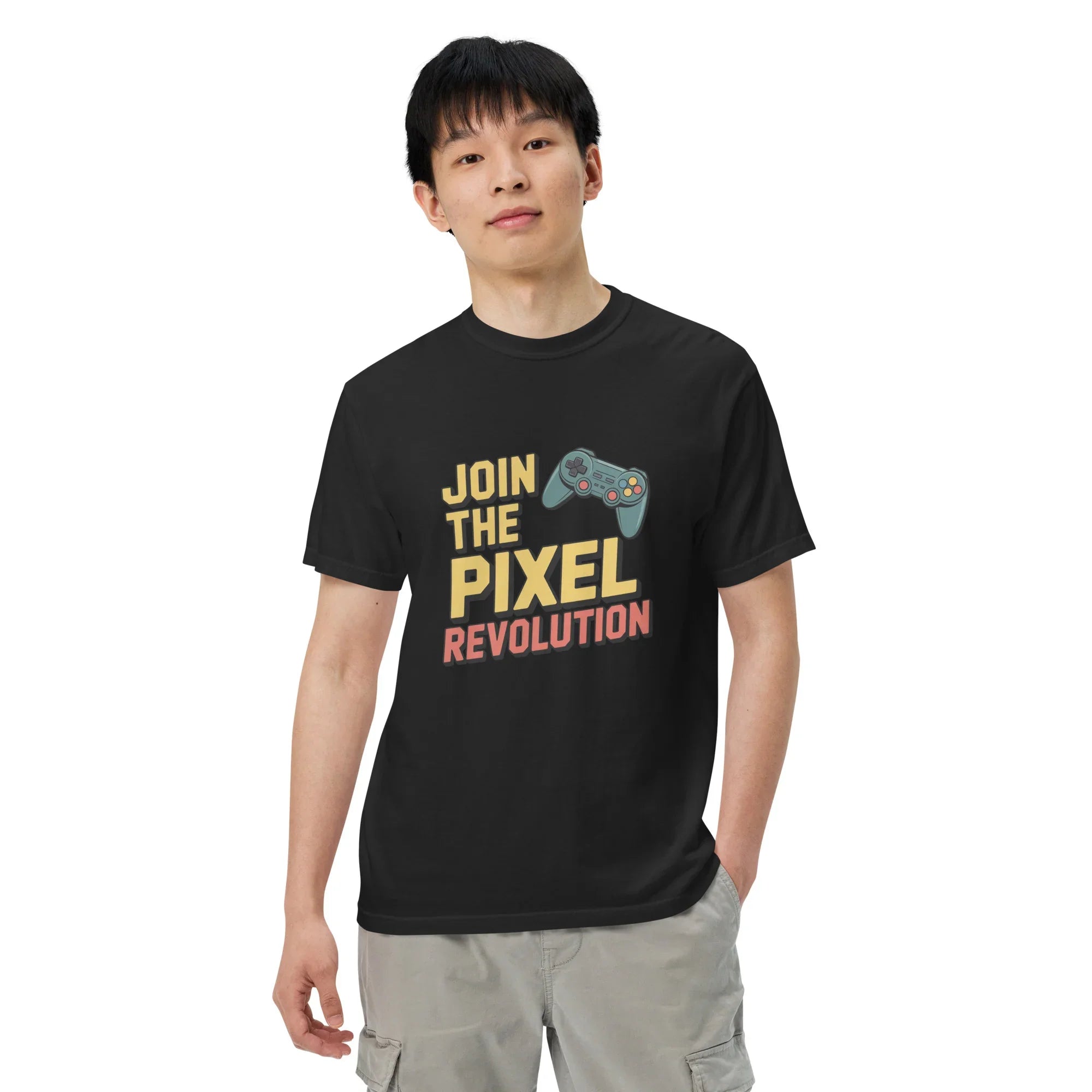 Join the Pixel Revolution Shirt – Retro Gamer Movement Tee - RaZits