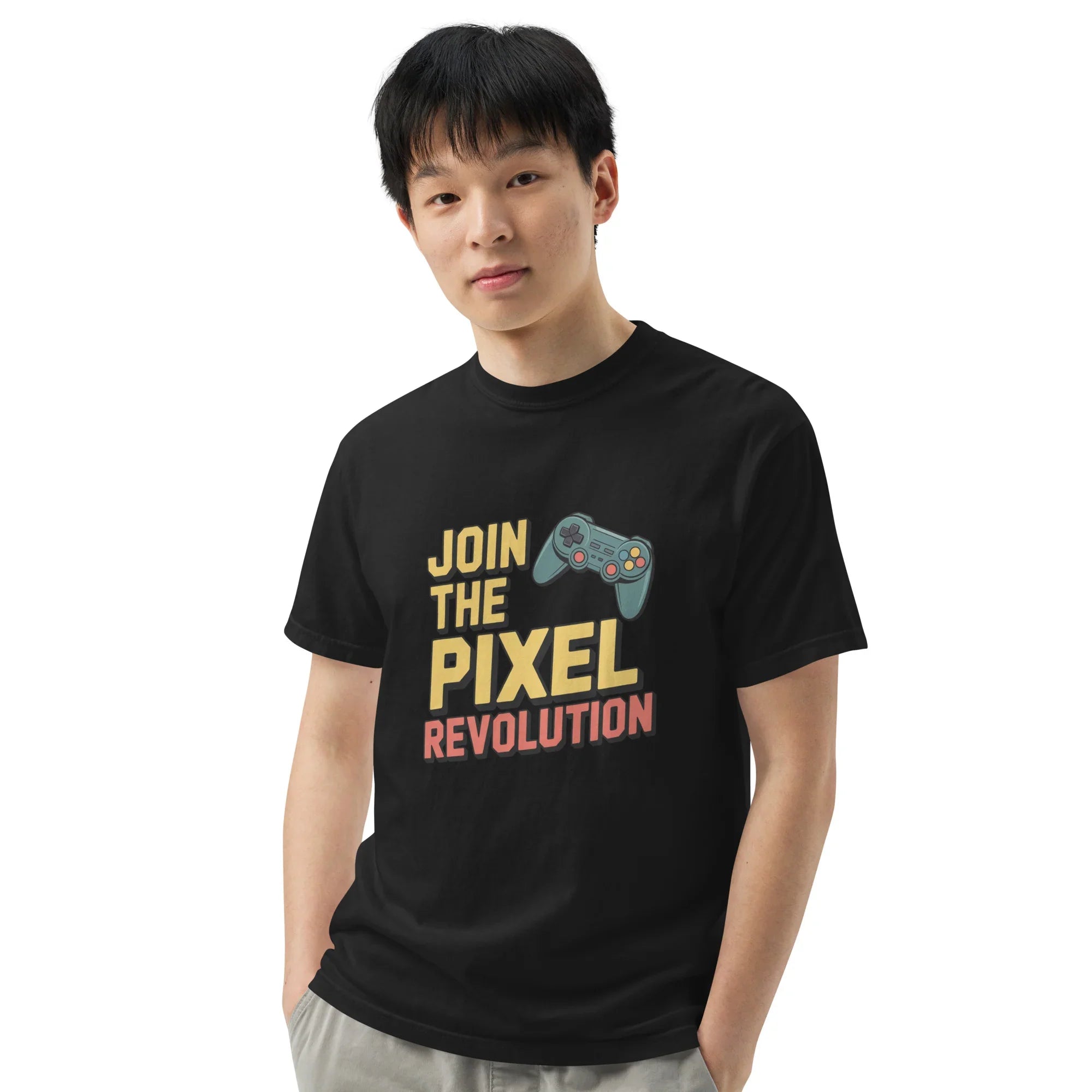 Join the Pixel Revolution Shirt – Retro Gamer Movement Tee - RaZits