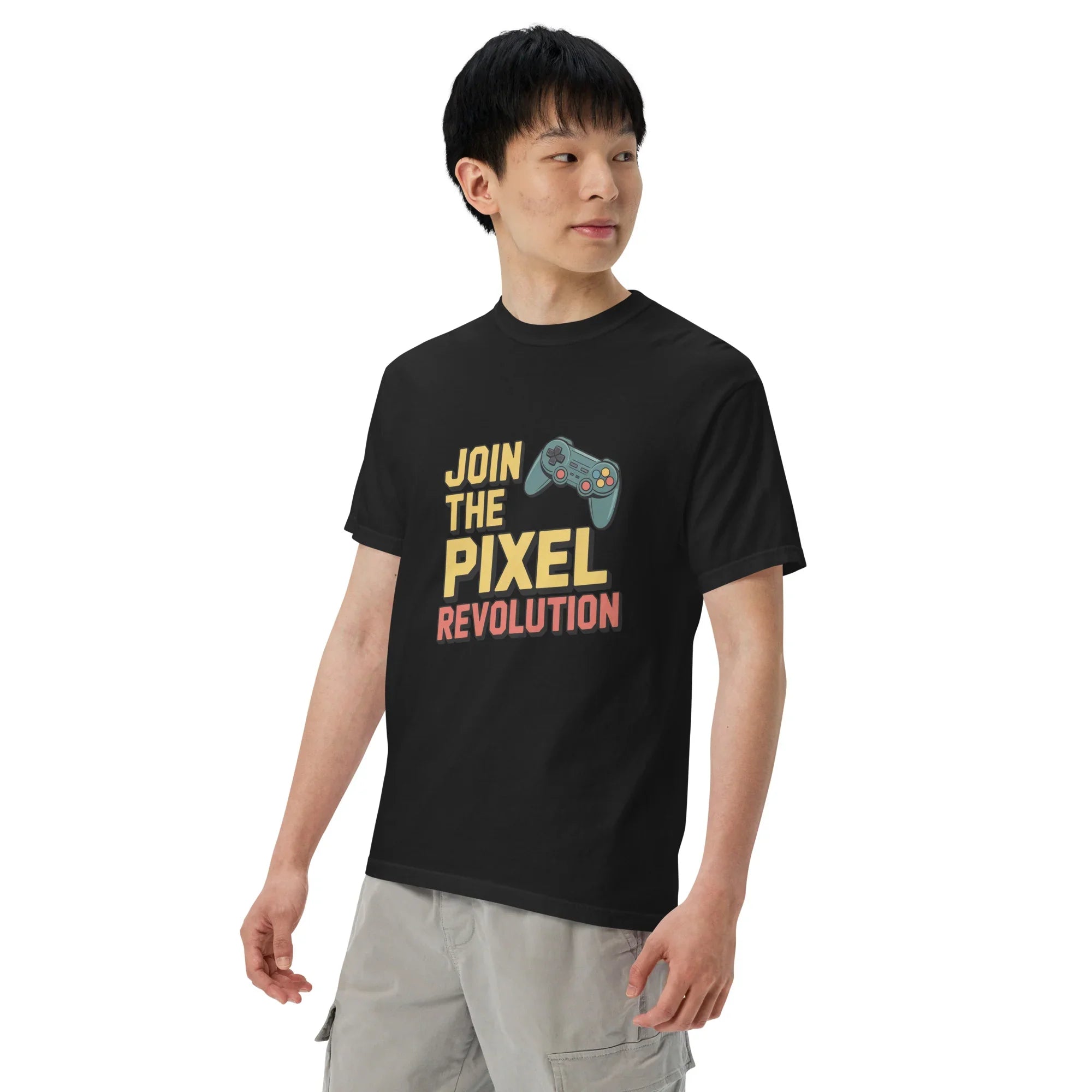 Join the Pixel Revolution Shirt – Retro Gamer Movement Tee - RaZits