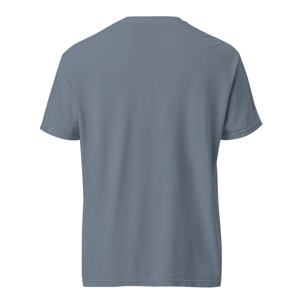 Grand Canyon National Park badge tee in Blue Jean, plain back view