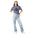 Bryce Canyon National Park badge tee worn by a model in Blue Jean