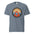 Arches National Park vintage badge t-shirt in Blue Jean, front view