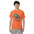 Picked & Peachy tee in Burnt Orange, front view showing the sunglasses peach design