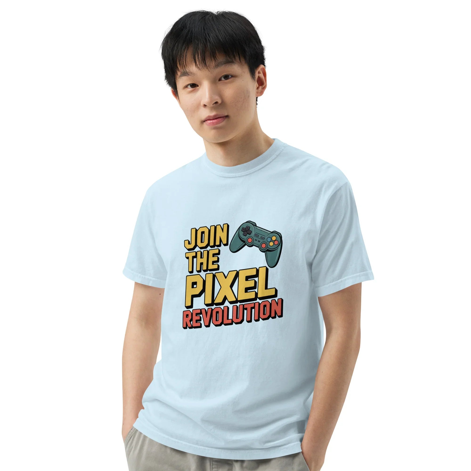 Join the Pixel Revolution Shirt – Retro Gamer Movement Tee - RaZits