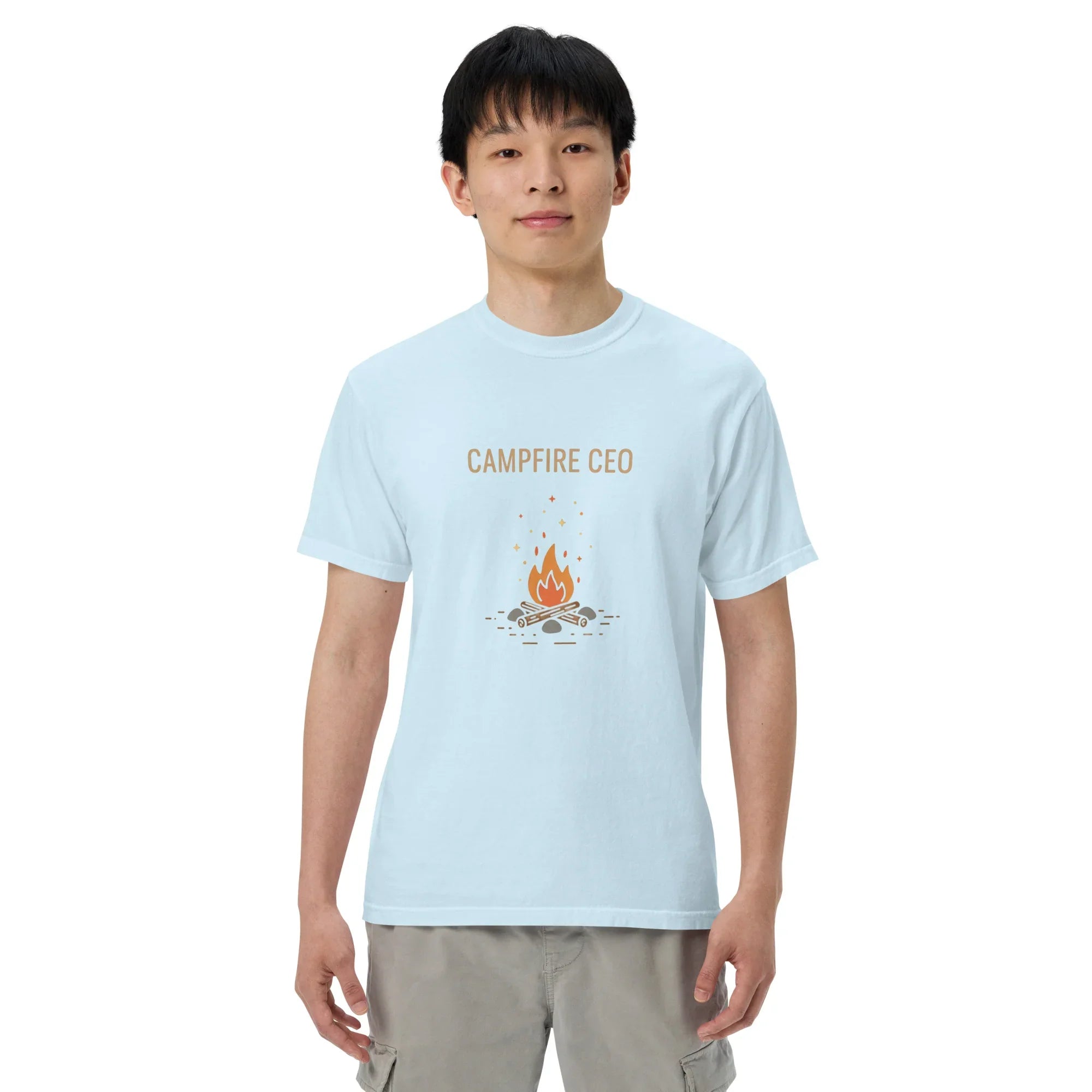 Campfire CEO Tee – Funny Fire Pit Graphic Shirt - RaZits