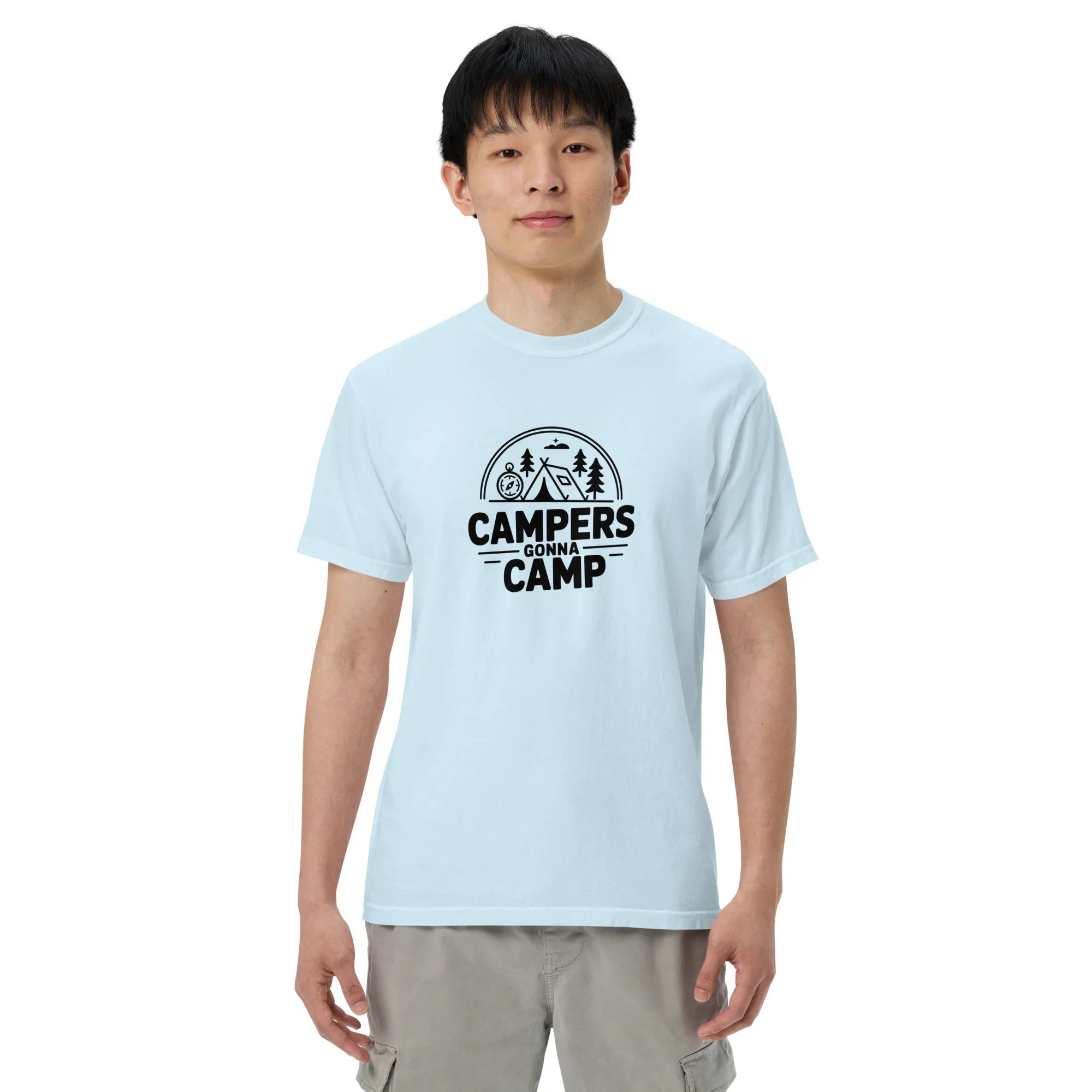 Campers Gonna Camp Tee – Bold Outdoors Graphic Shirt - RaZits