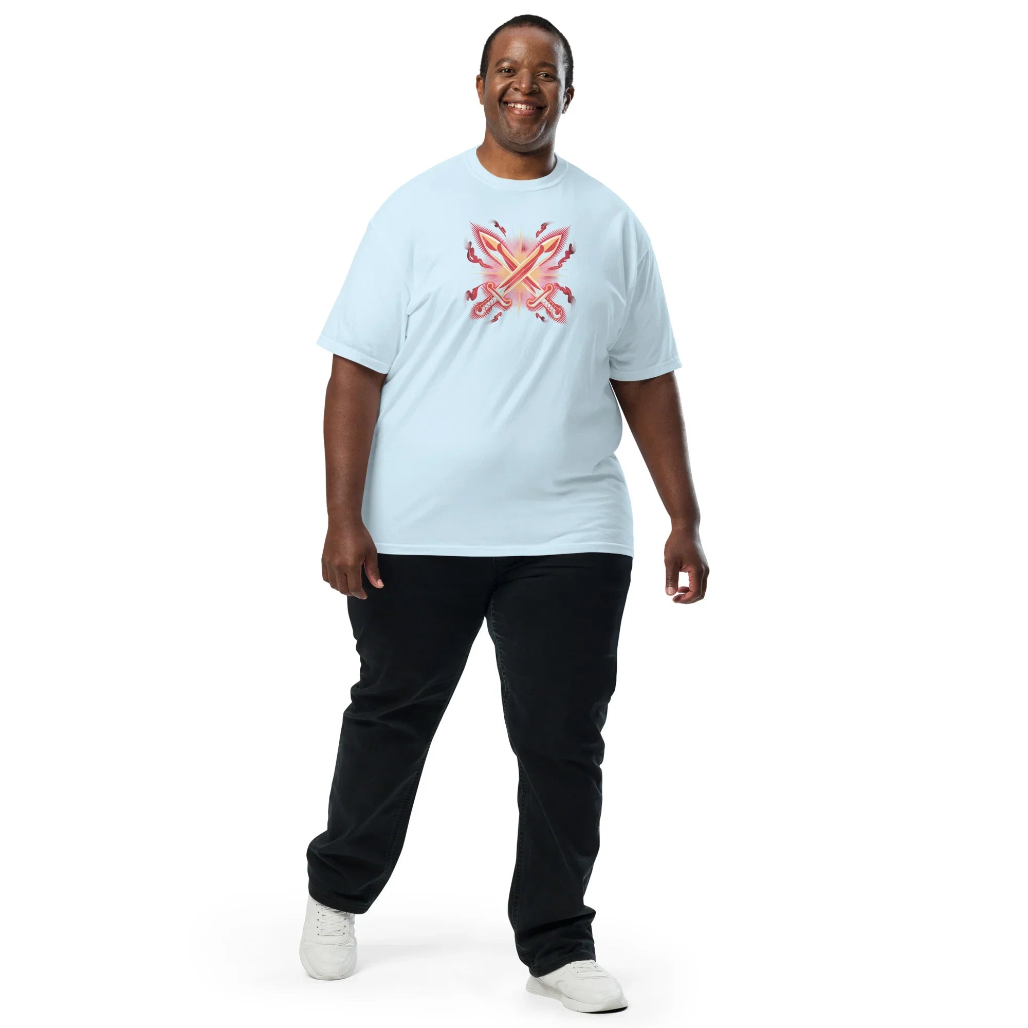 Duel Energy Fighting T-Shirt – 2D Fighter Versus Mode Apparel - RaZits