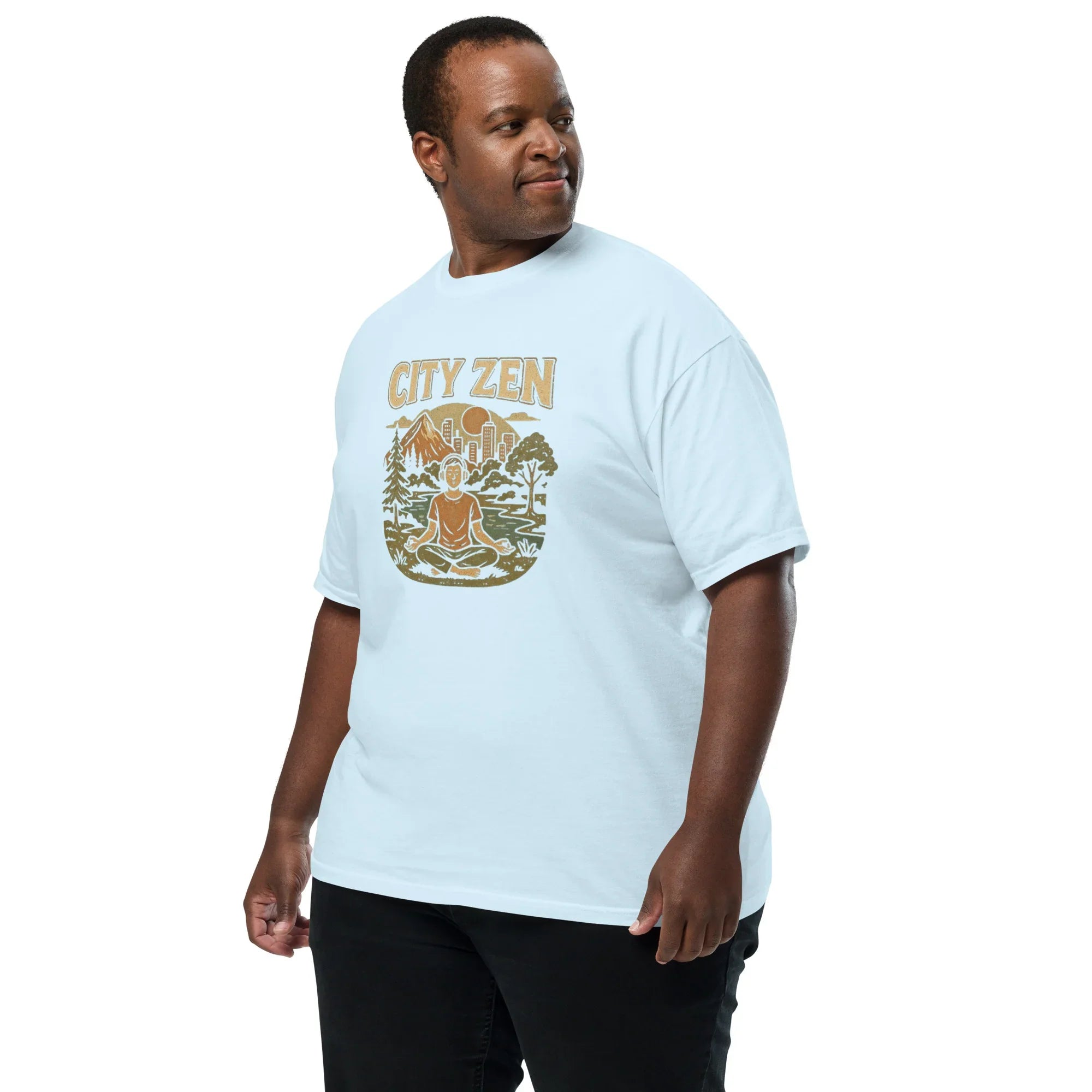 City Zen Tee – Meditative Urban Vibes - RaZits