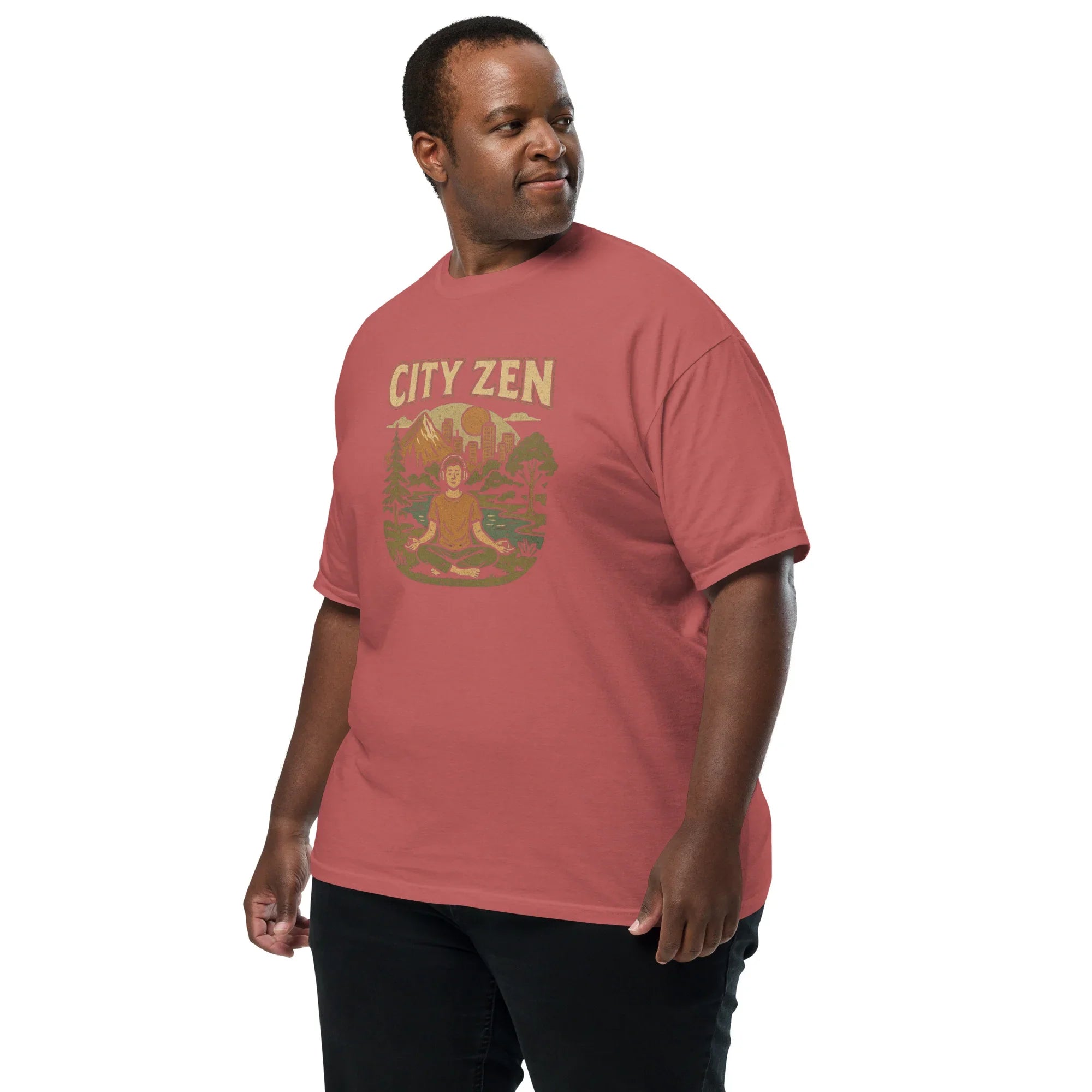 City Zen Tee – Meditative Urban Vibes - RaZits