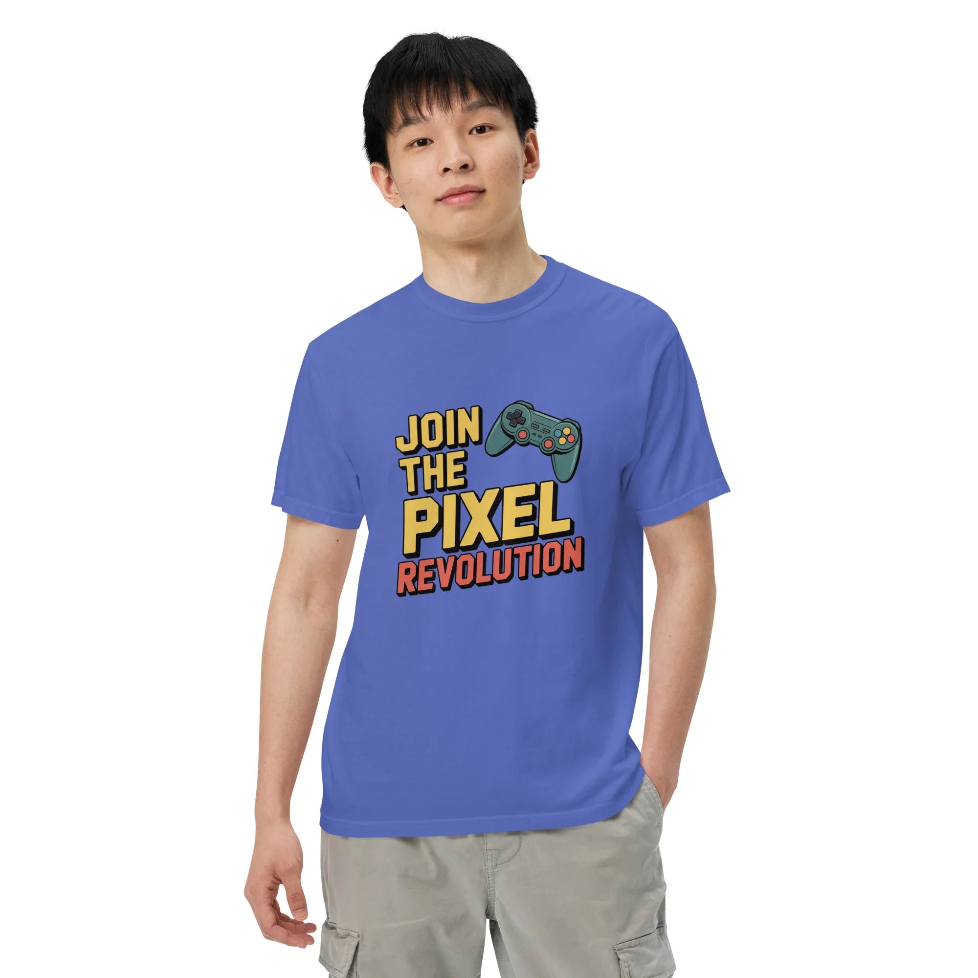 Join the Pixel Revolution Shirt – Retro Gamer Movement Tee - RaZits