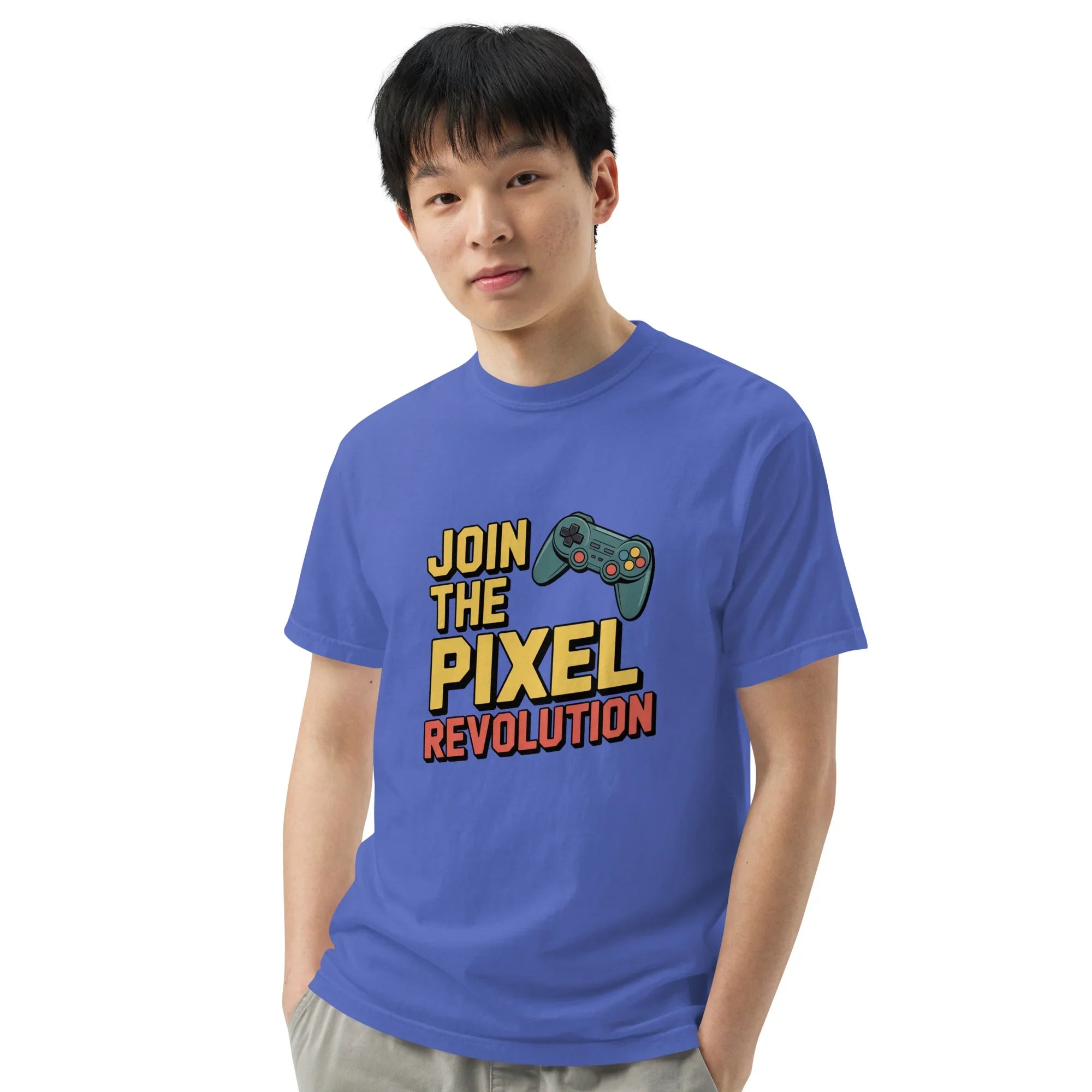 Join the Pixel Revolution Shirt – Retro Gamer Movement Tee - RaZits