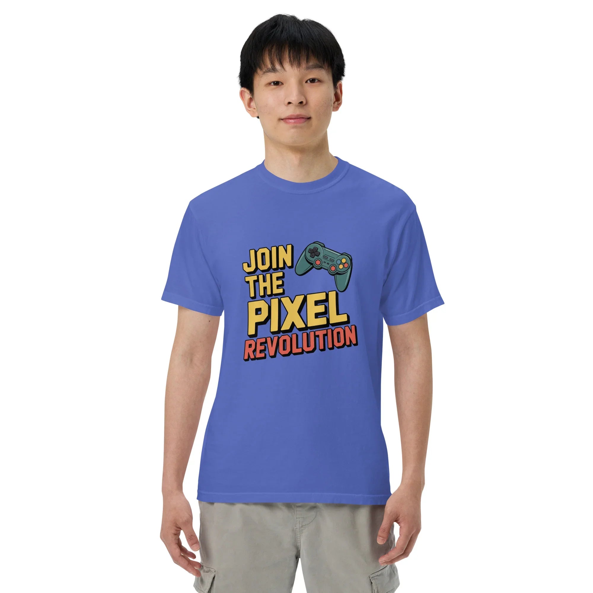 Join the Pixel Revolution Shirt – Retro Gamer Movement Tee - RaZits