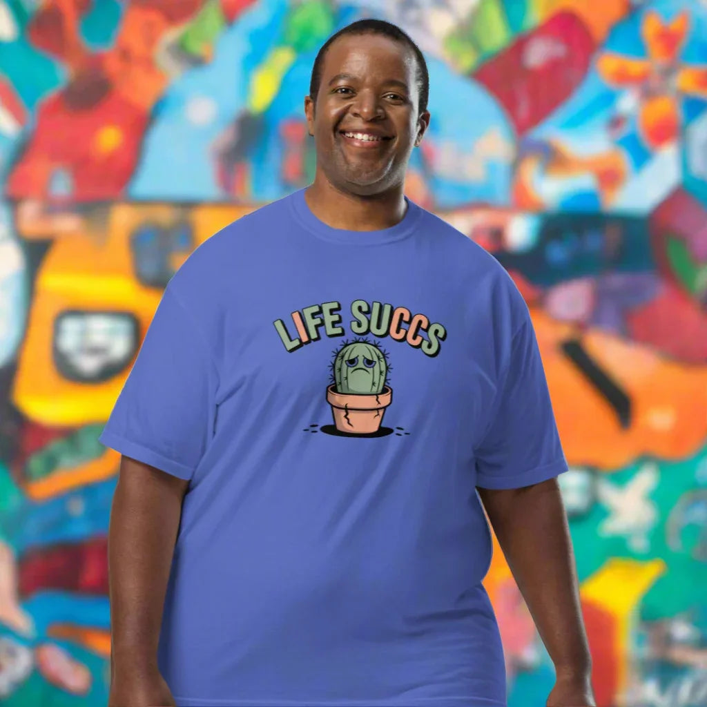 Life Succs Tee – Humor Meets Plant Drama T-Shirt - RaZits