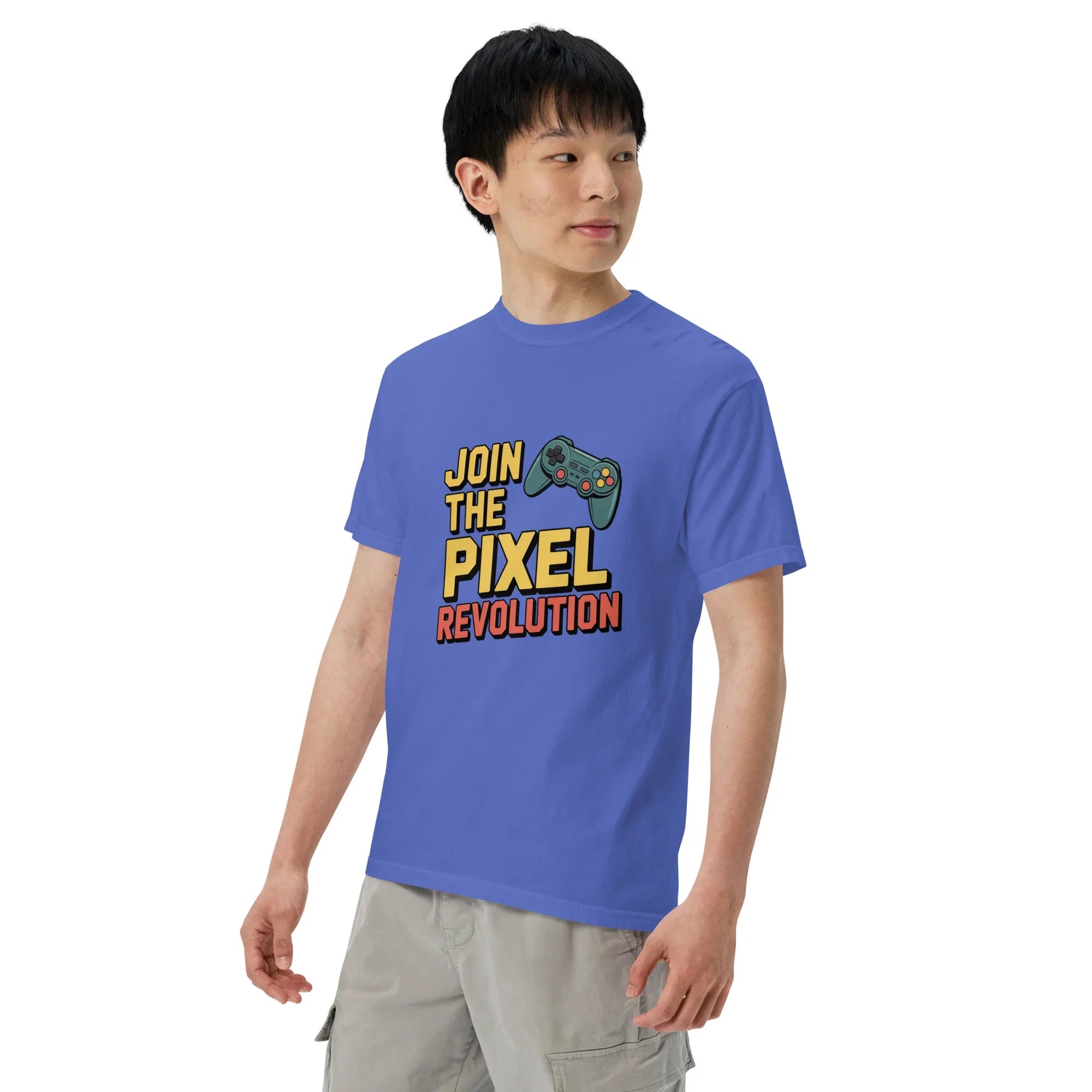 Join the Pixel Revolution Shirt – Retro Gamer Movement Tee - RaZits