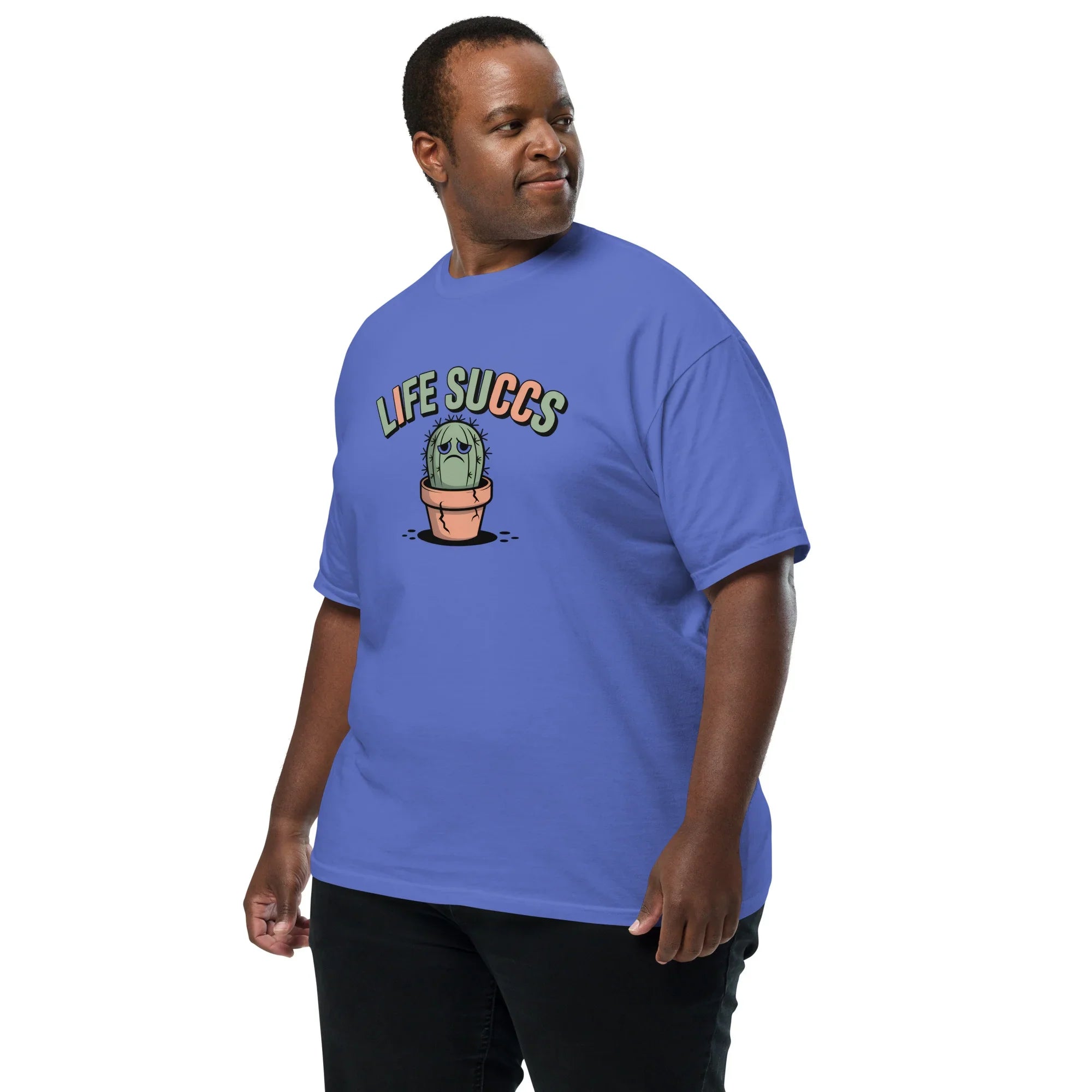 Life Succs Tee – Humor Meets Plant Drama T-Shirt - RaZits