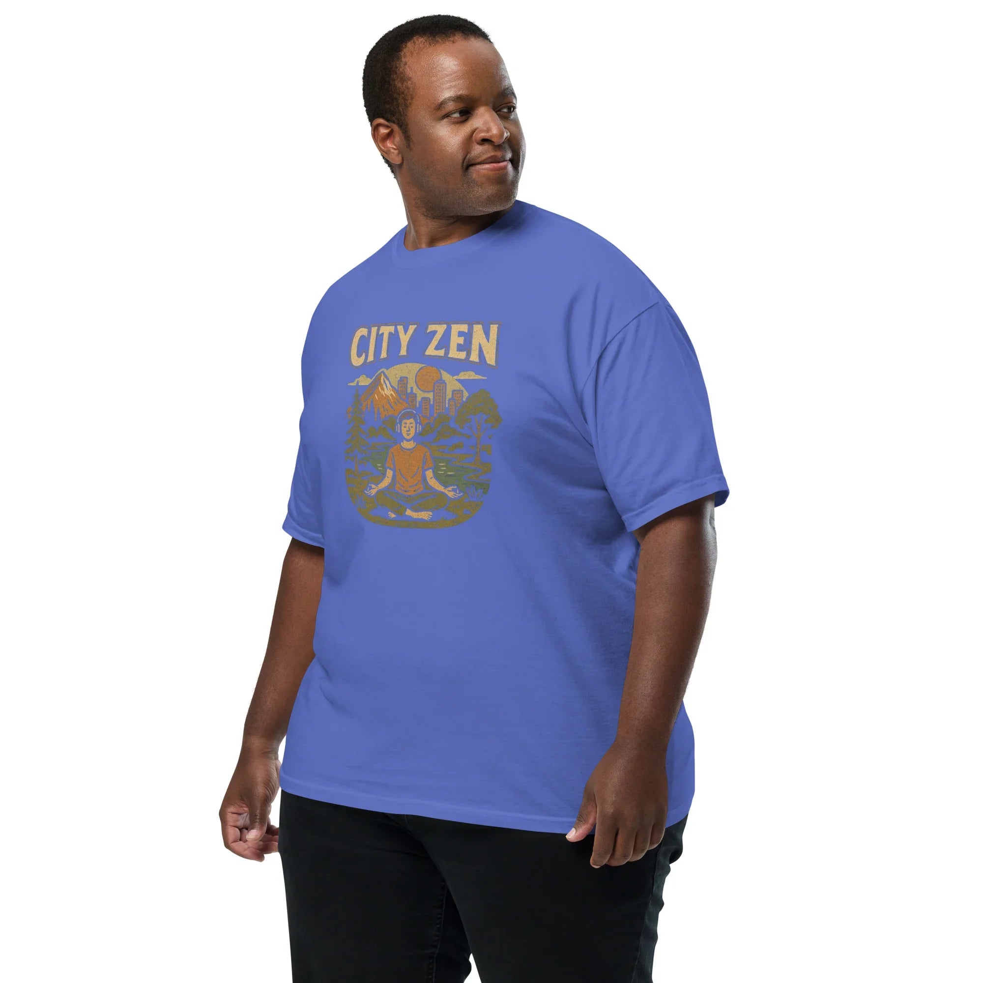 City Zen Tee – Meditative Urban Vibes - RaZits