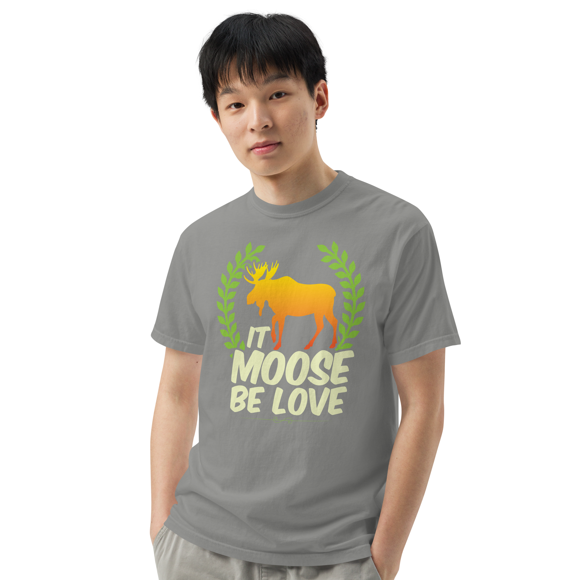 It Moose Be Love Funny Moose Pun Shirt for Outdoors Lovers