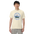 Great Smoky Mountains National Park vintage badge t-shirt in Ivory worn by a model, front view