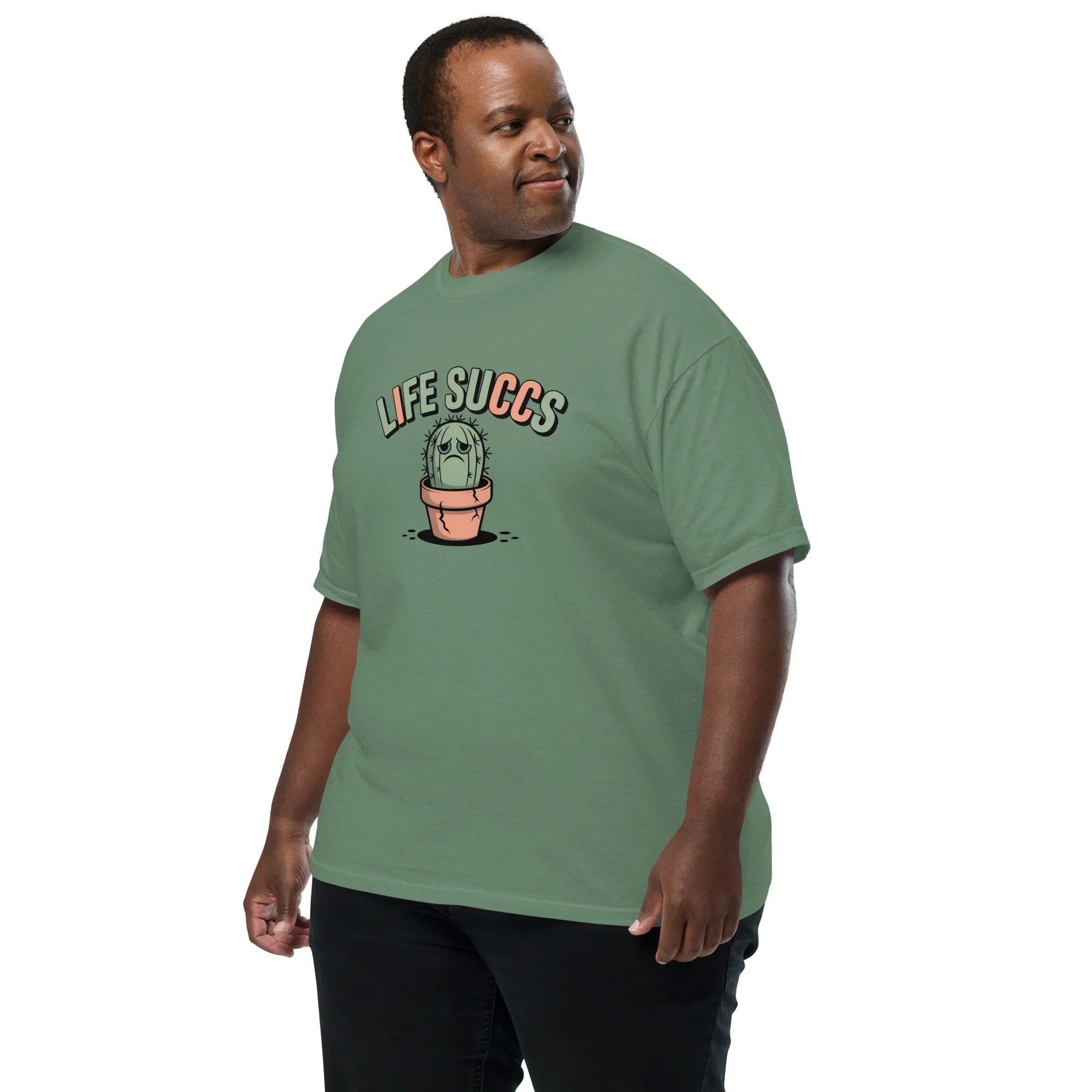 Life Succs Tee – Humor Meets Plant Drama T-Shirt - RaZits