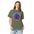 Bryce Canyon National Park badge tee worn by a model in Moss, side angle