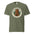 Sequoia National Park vintage badge t-shirt in Moss, front view