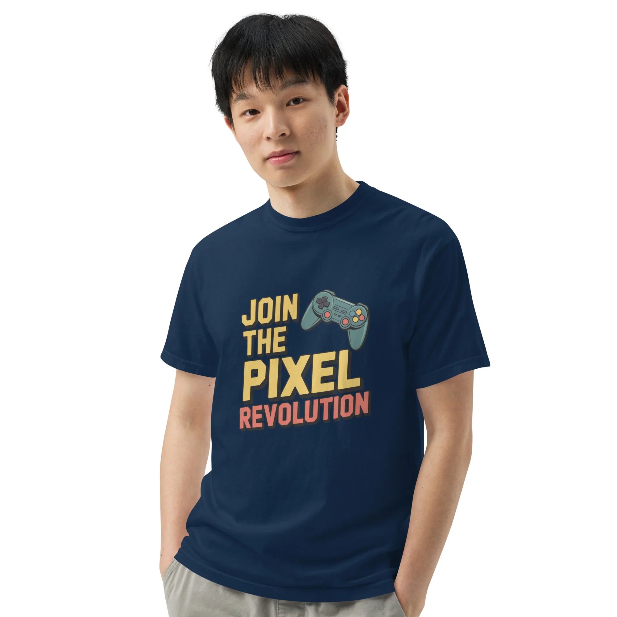 Join the Pixel Revolution Shirt – Retro Gamer Movement Tee - RaZits