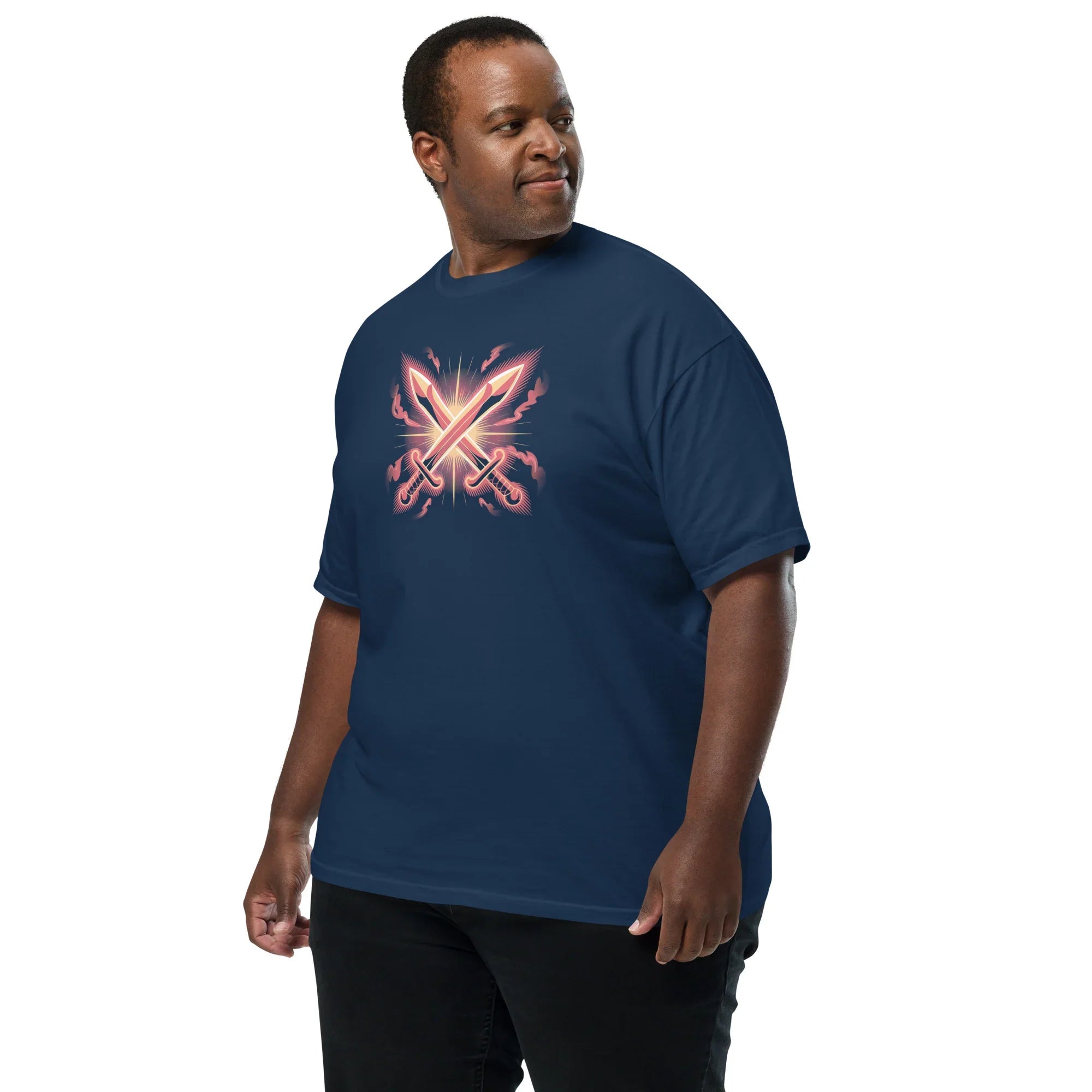 Duel Energy Fighting T-Shirt – 2D Fighter Versus Mode Apparel - RaZits