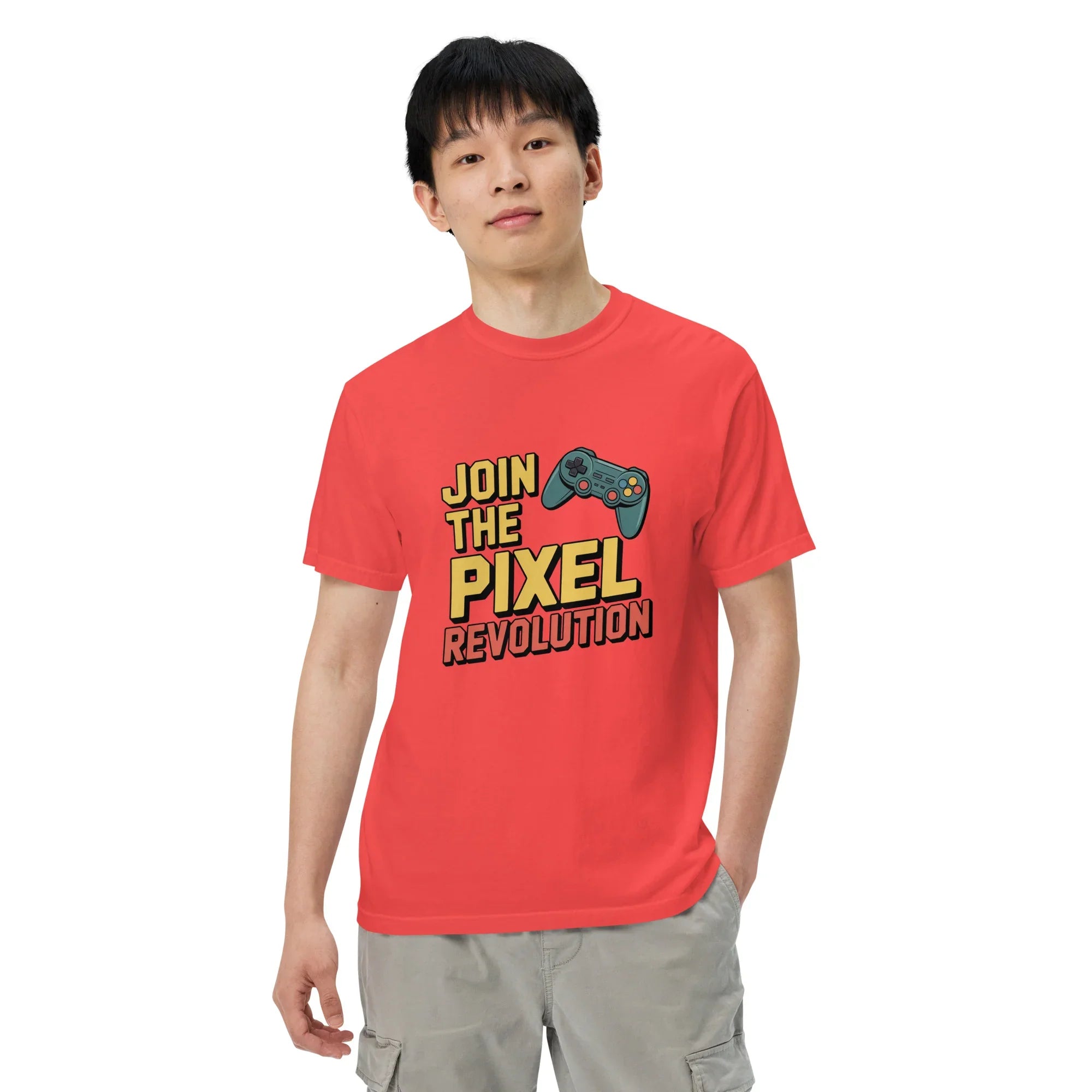 Join the Pixel Revolution Shirt – Retro Gamer Movement Tee - RaZits