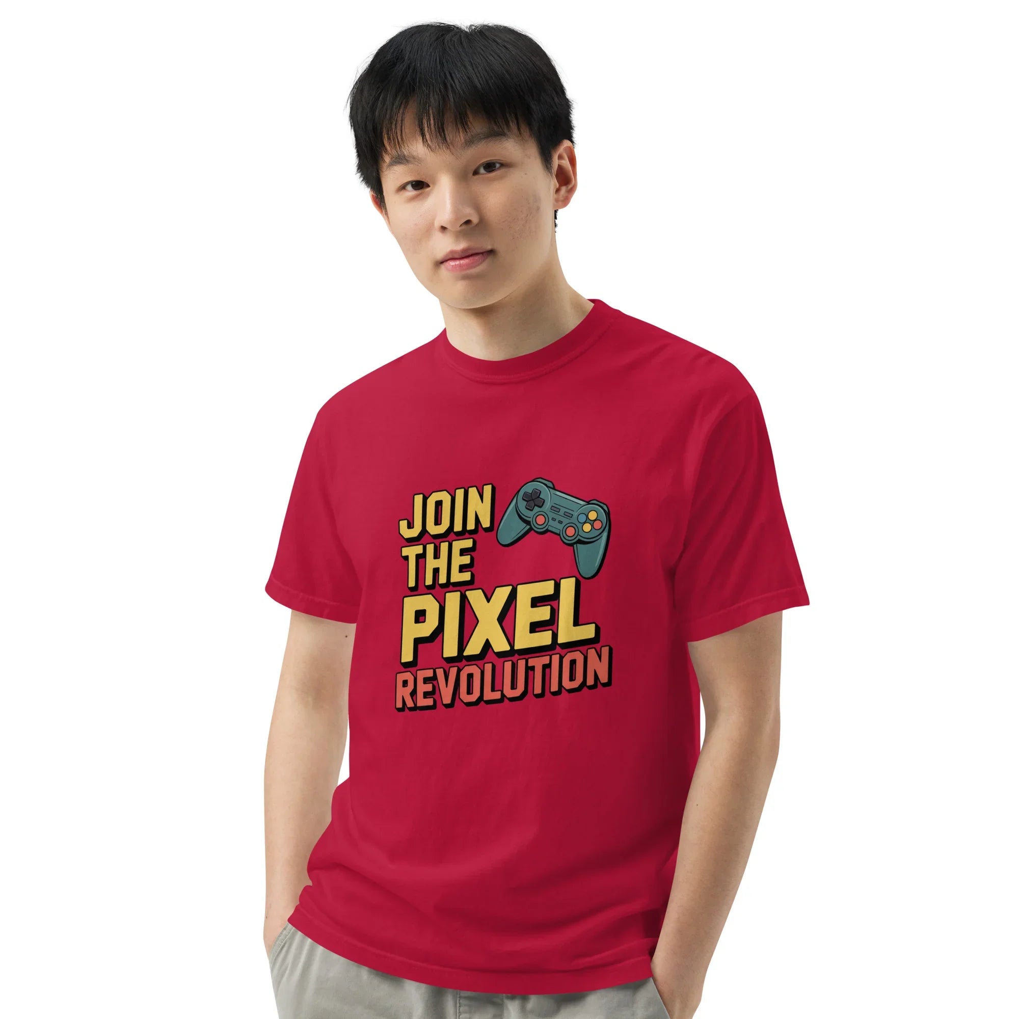 Join the Pixel Revolution Shirt – Retro Gamer Movement Tee - RaZits