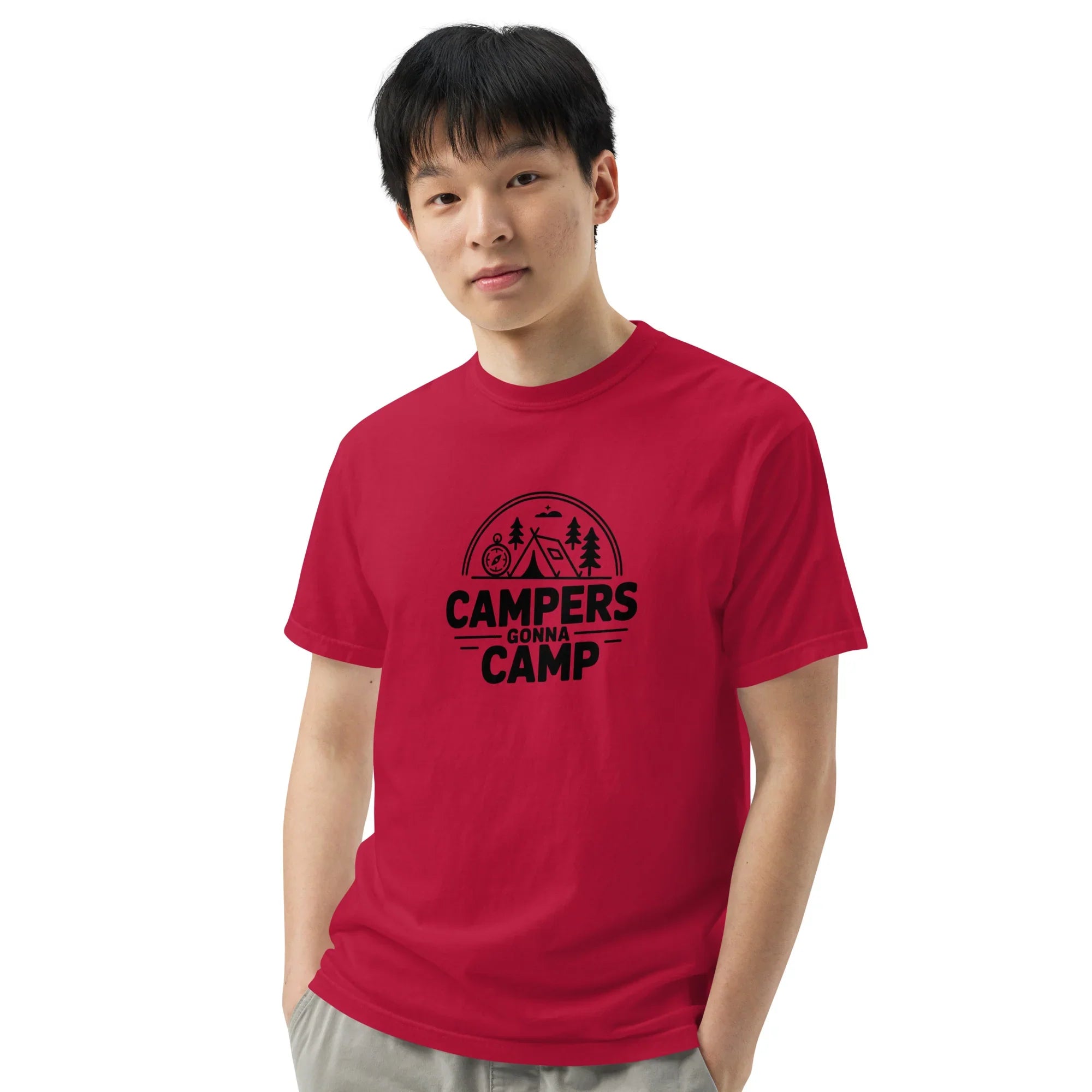 Campers Gonna Camp Tee – Bold Outdoors Graphic Shirt - RaZits