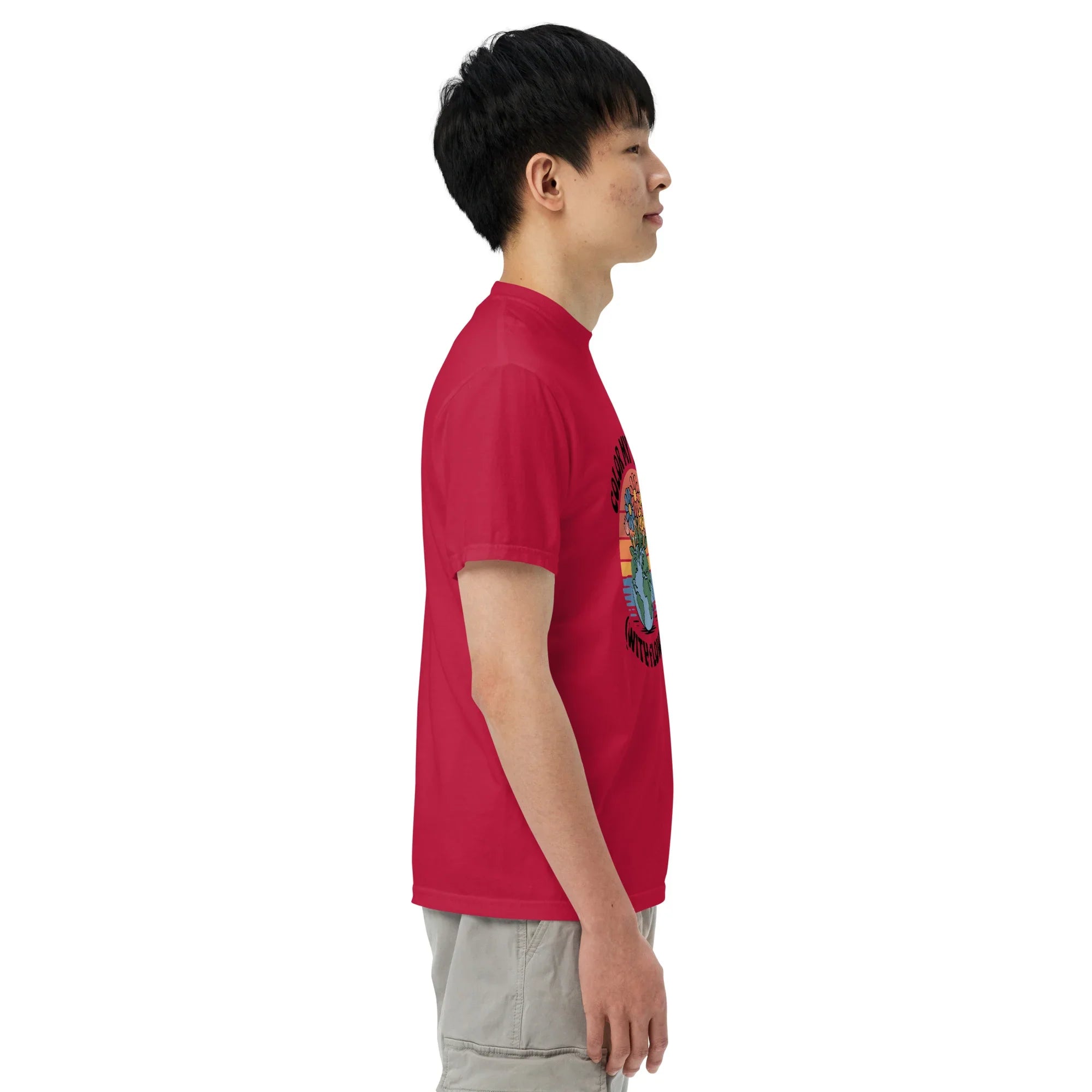 Color My World With Flowers Tee – Earth & Bloom Graphic - RaZits